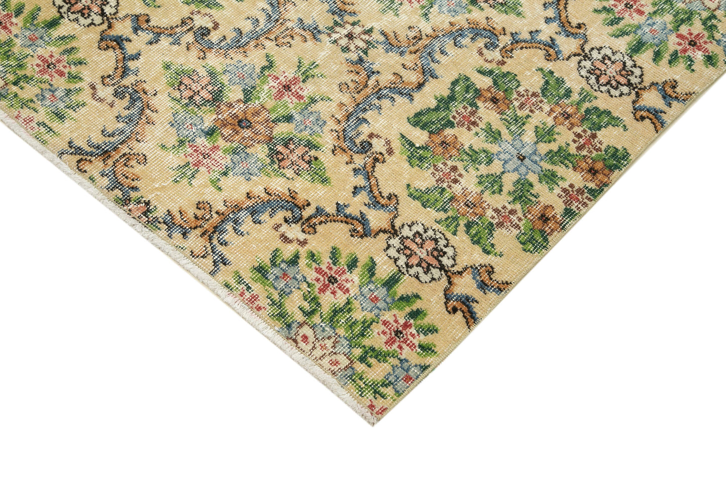 5x9 Beige Bohemian Rug  - 29987