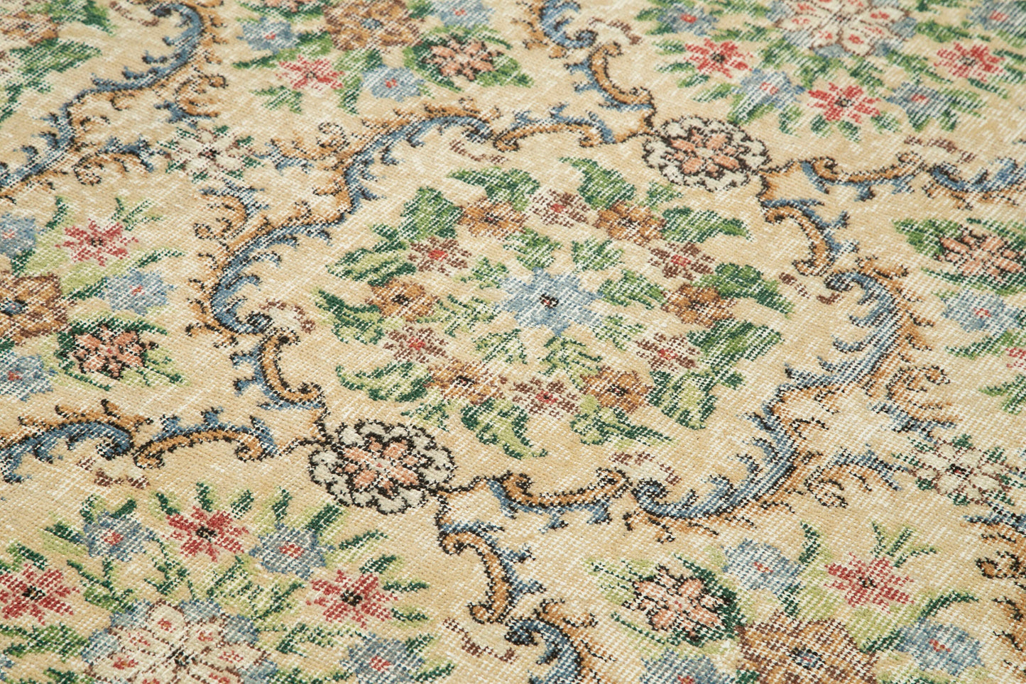 5x9 Beige Bohemian Rug  - 29987