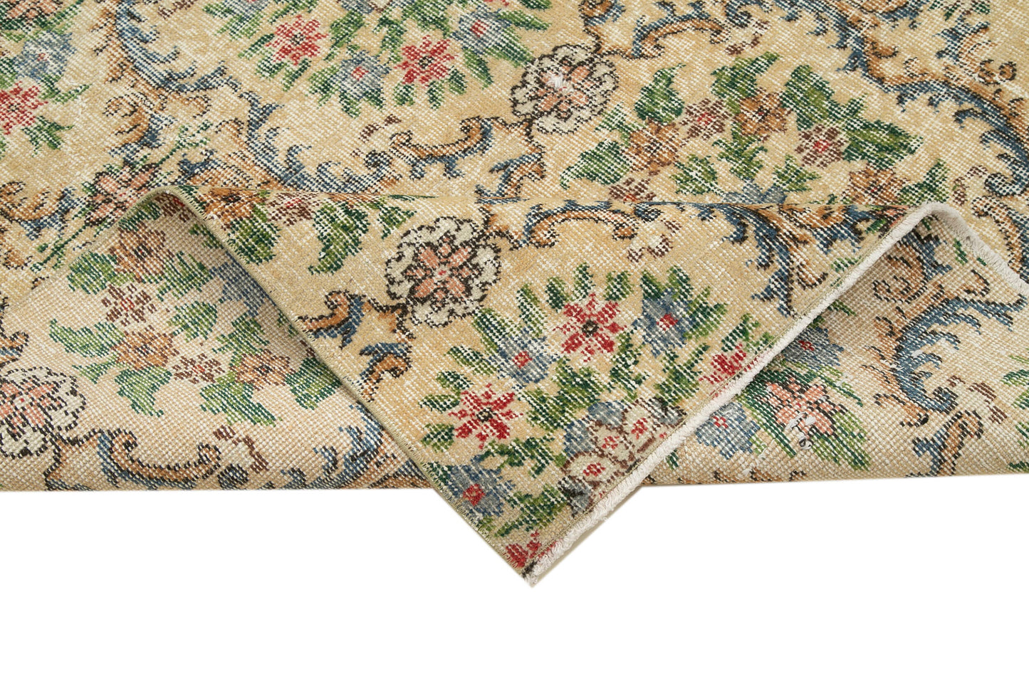 5x9 Beige Bohemian Rug  - 29987