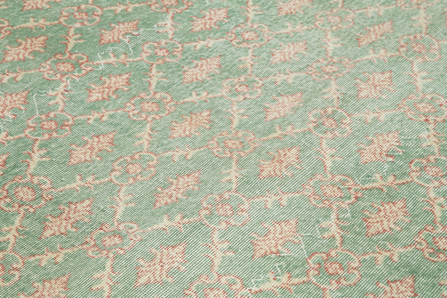 6x9 Green Bohemian Rug  - 29995