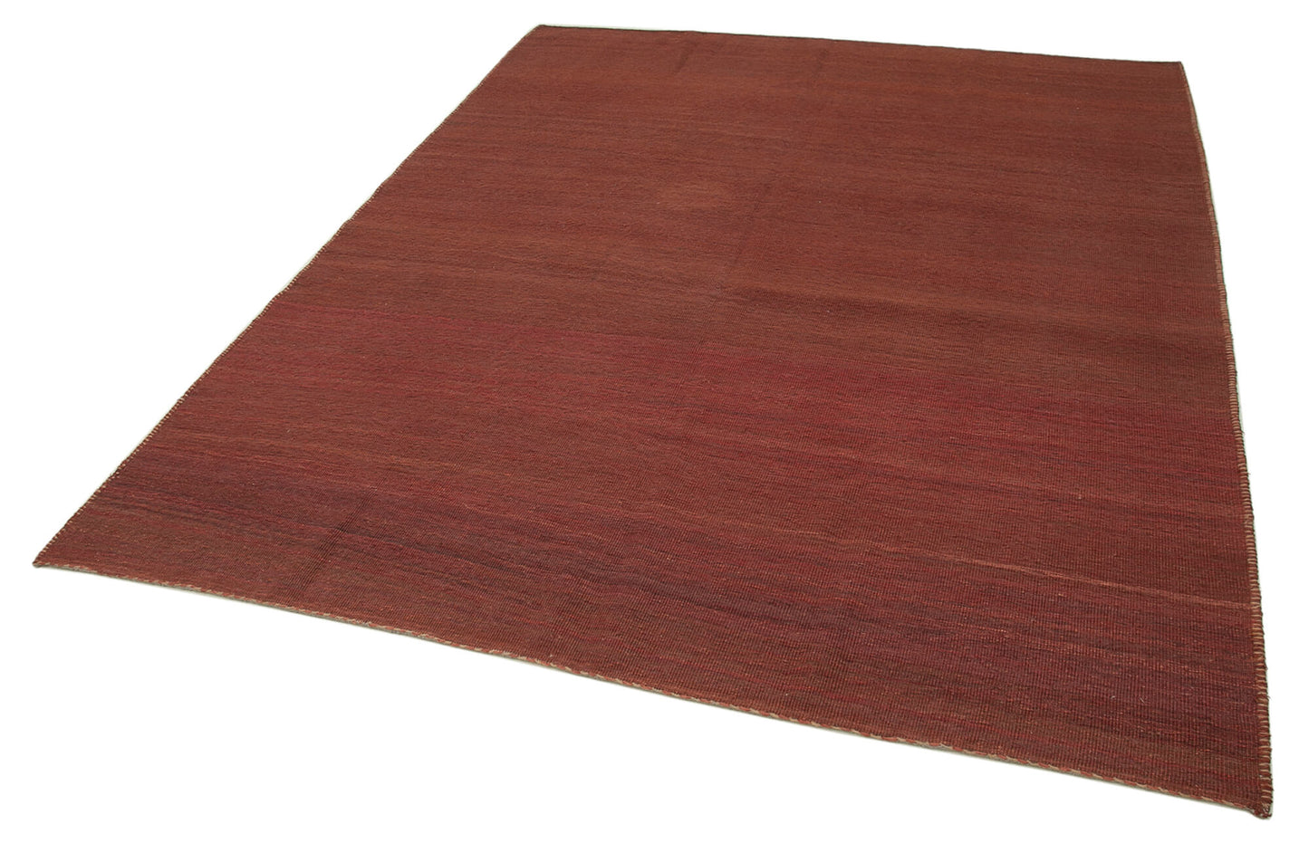 7x8 Red Contemporary Kilim Rug - 30101