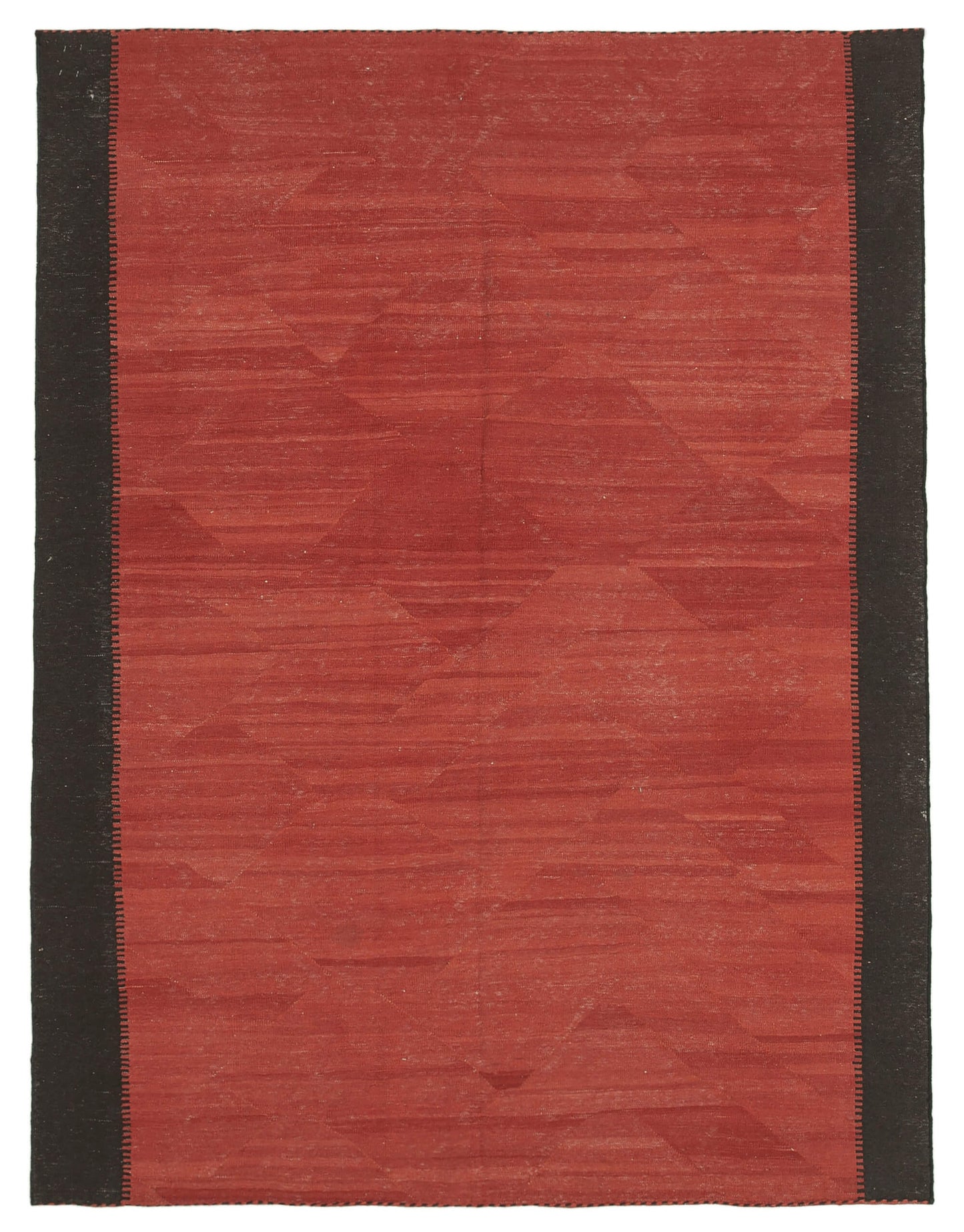 6x8 Red Contemporary Kilim Rug - 30102