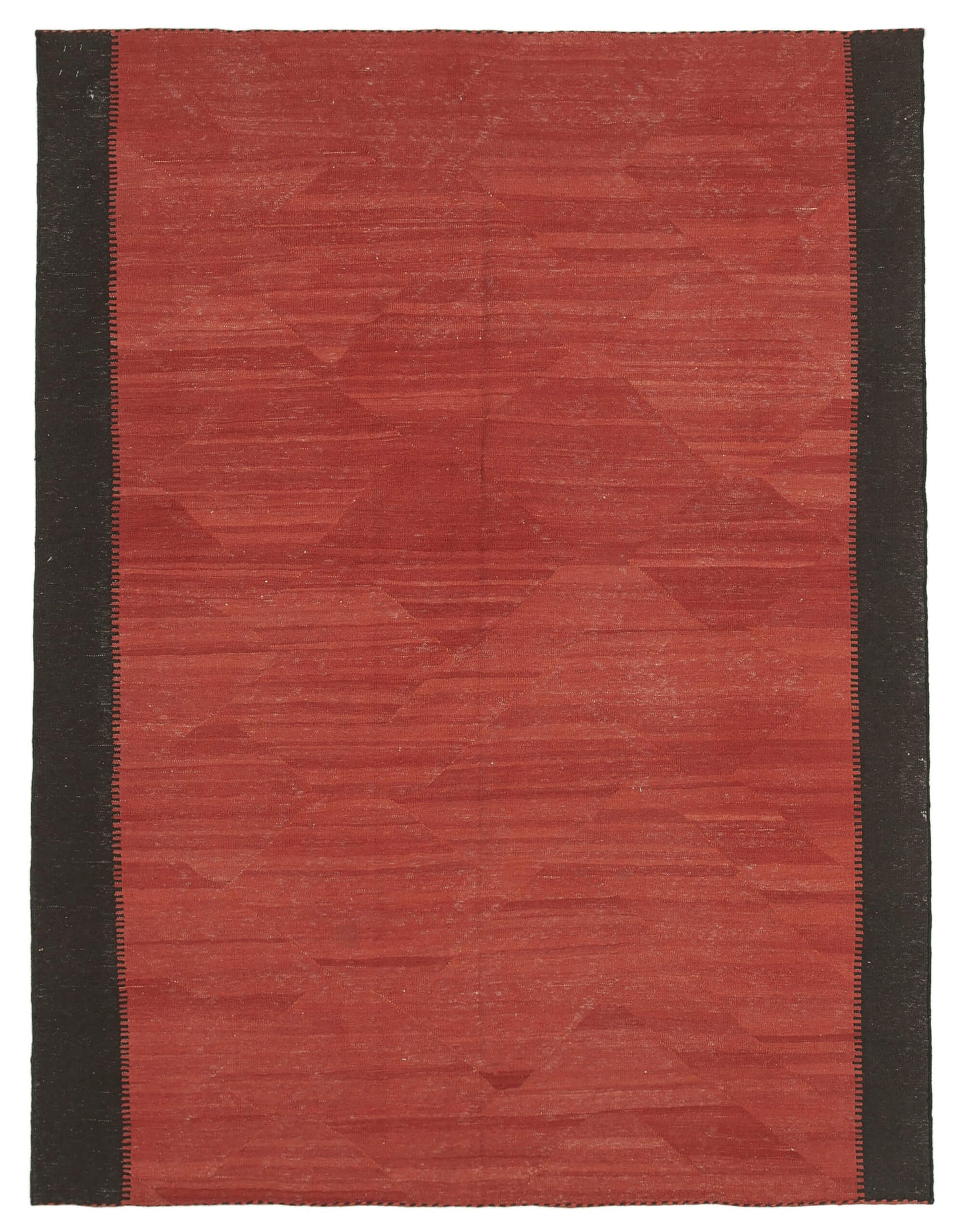 6x8 Red Contemporary Kilim Rug - 30102