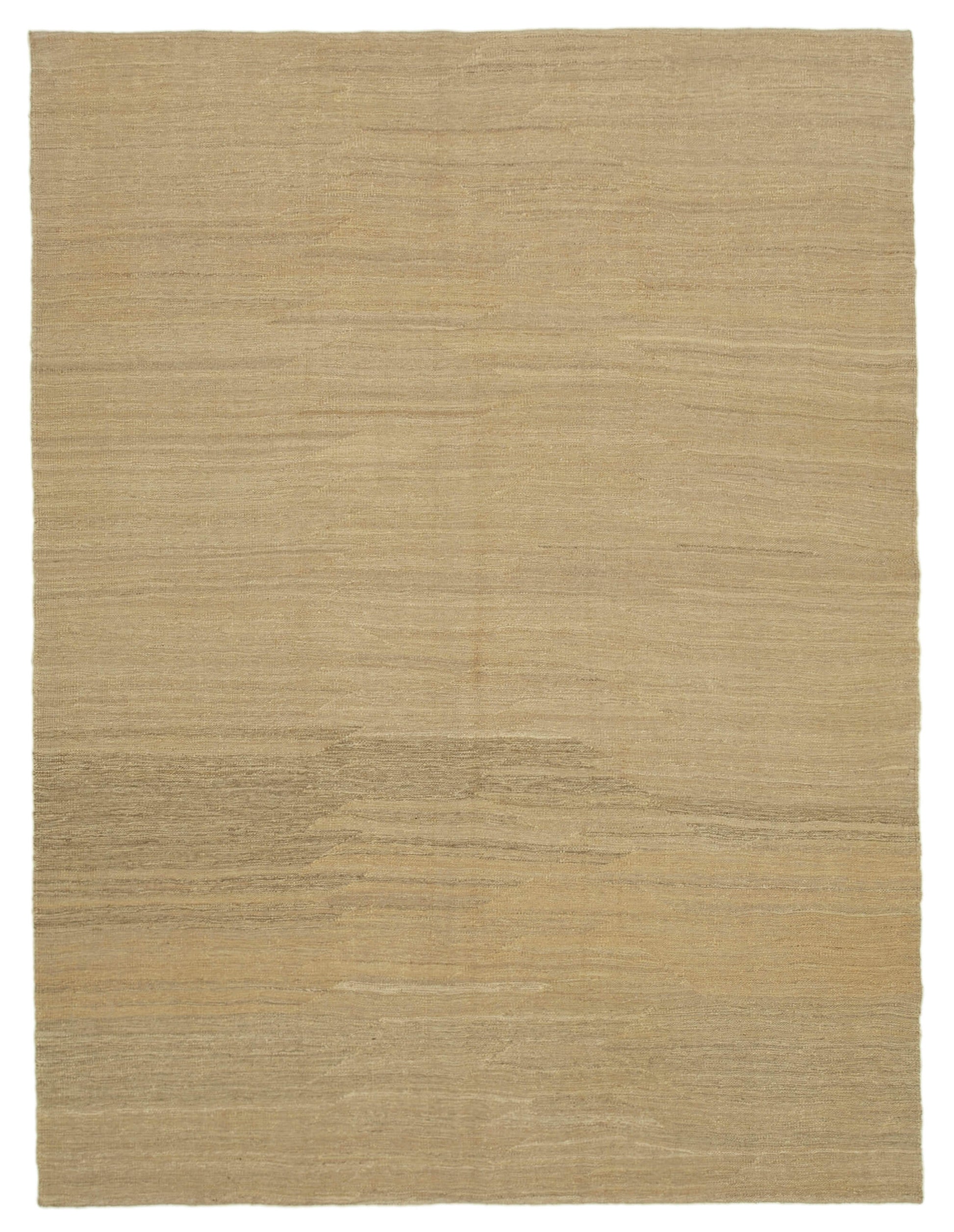 7x9 Beige Contemporary Kilim Rug - 30113