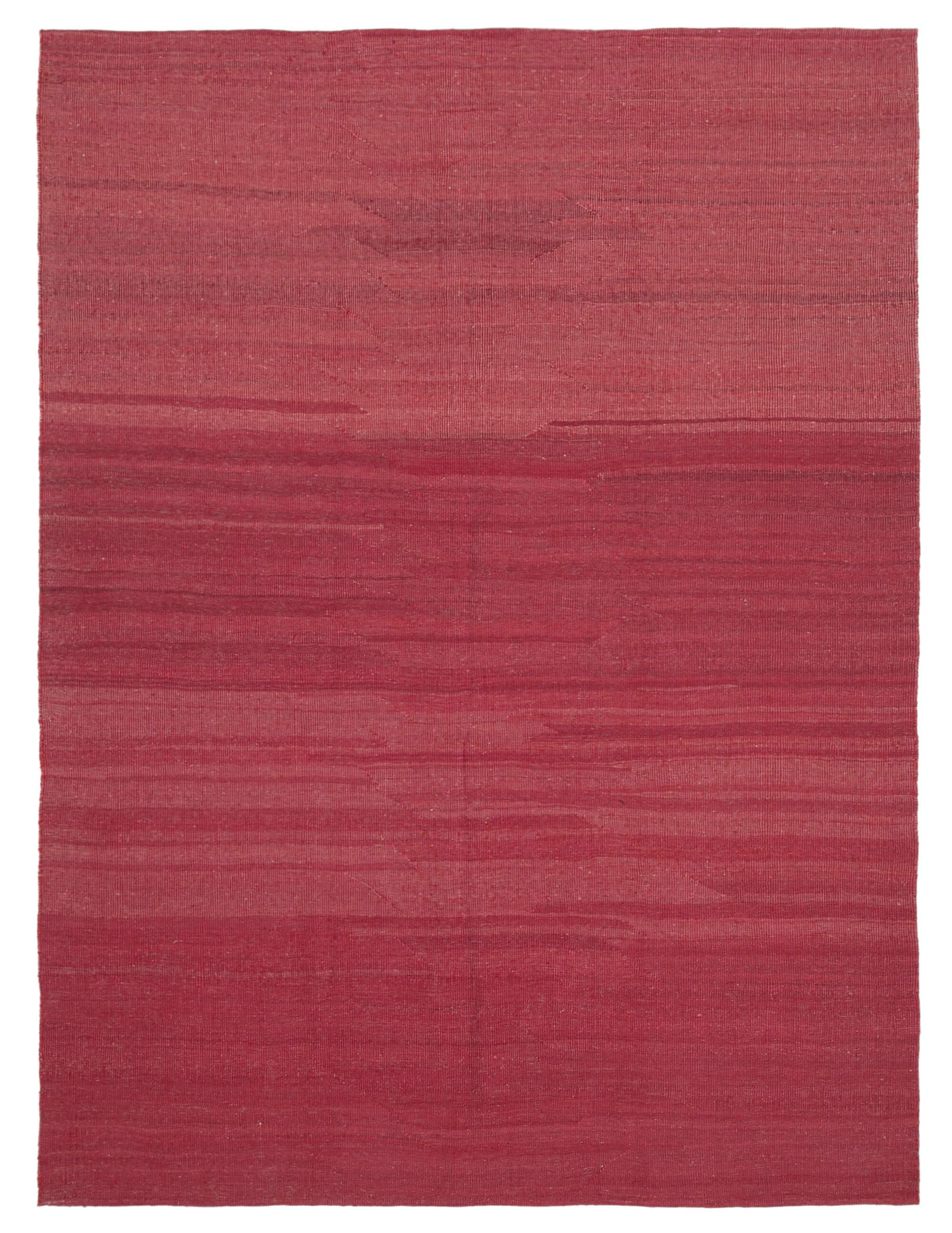 7x10 Red Contemporary Kilim Rug - 30117