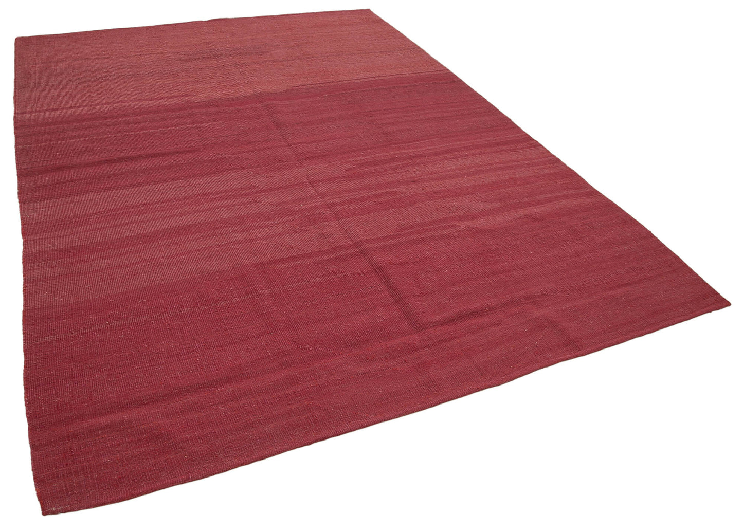 7x10 Red Contemporary Kilim Rug - 30117