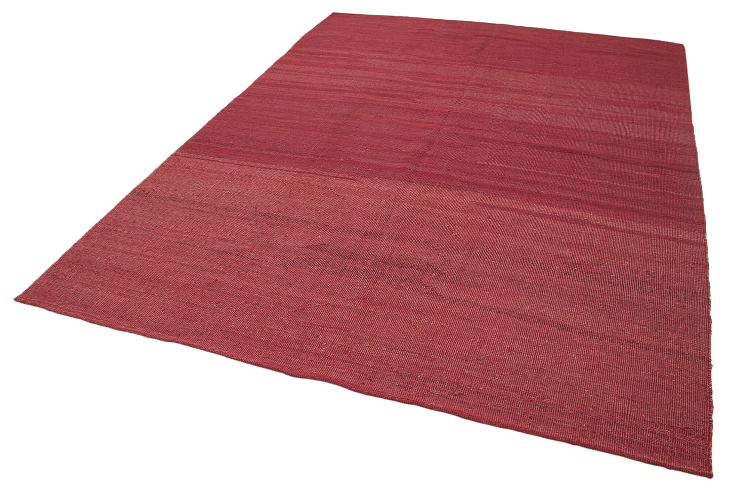 7x10 Red Contemporary Kilim Rug - 30117