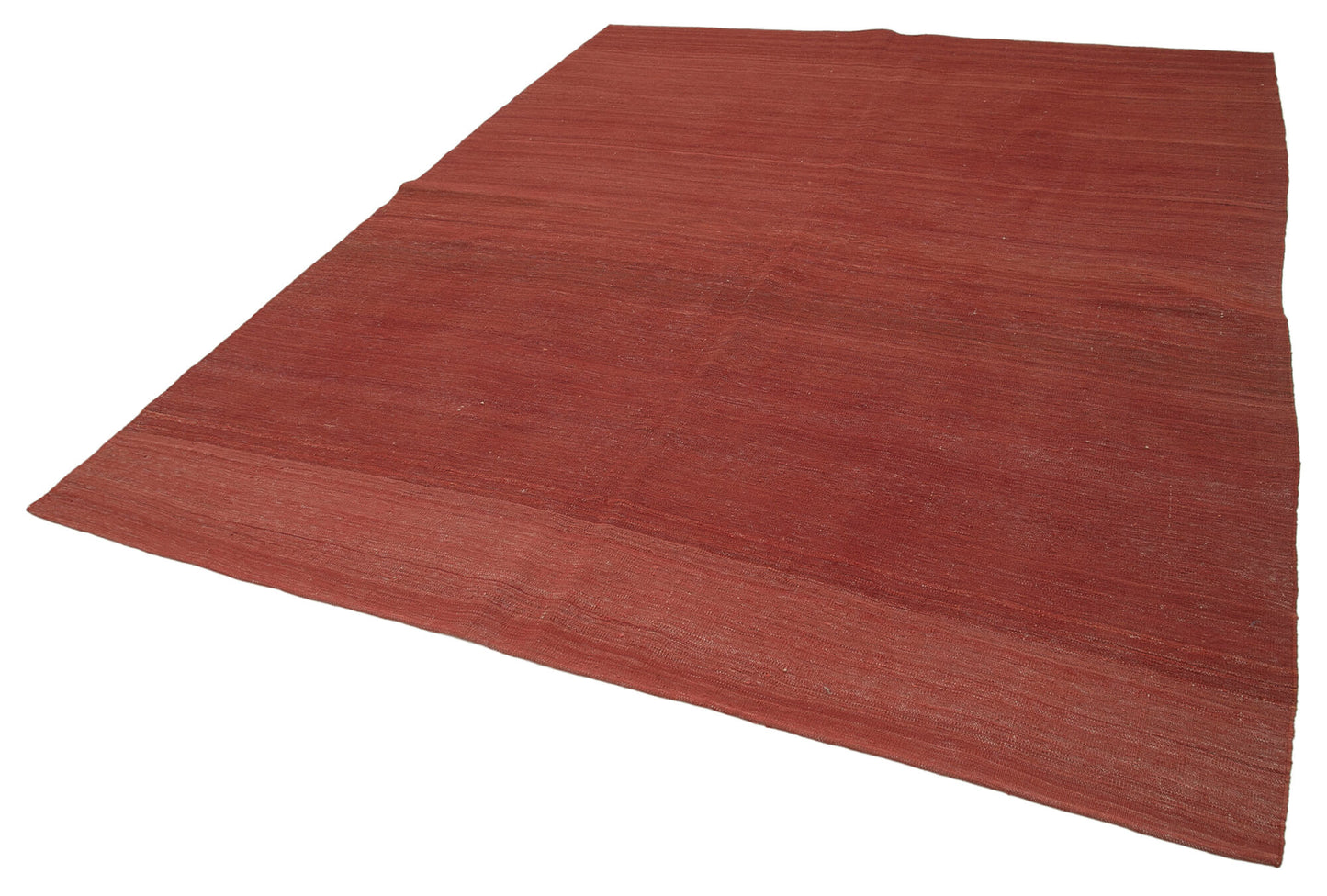 7x9 Red Contemporary Kilim Rug - 30120