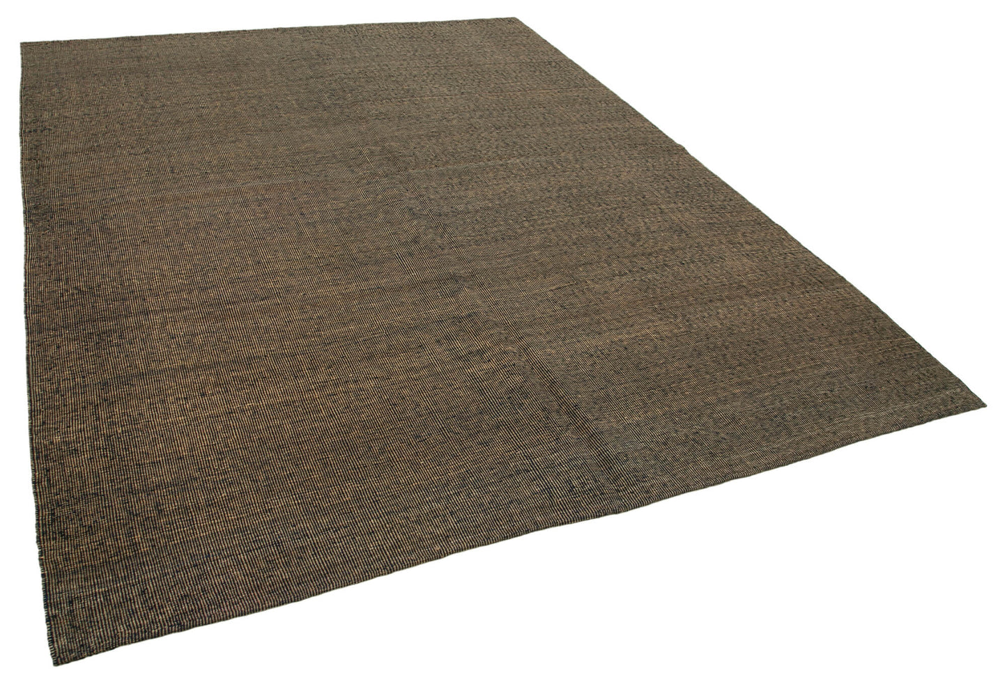 7x9 Brown Contemporary Kilim Rug - 30151