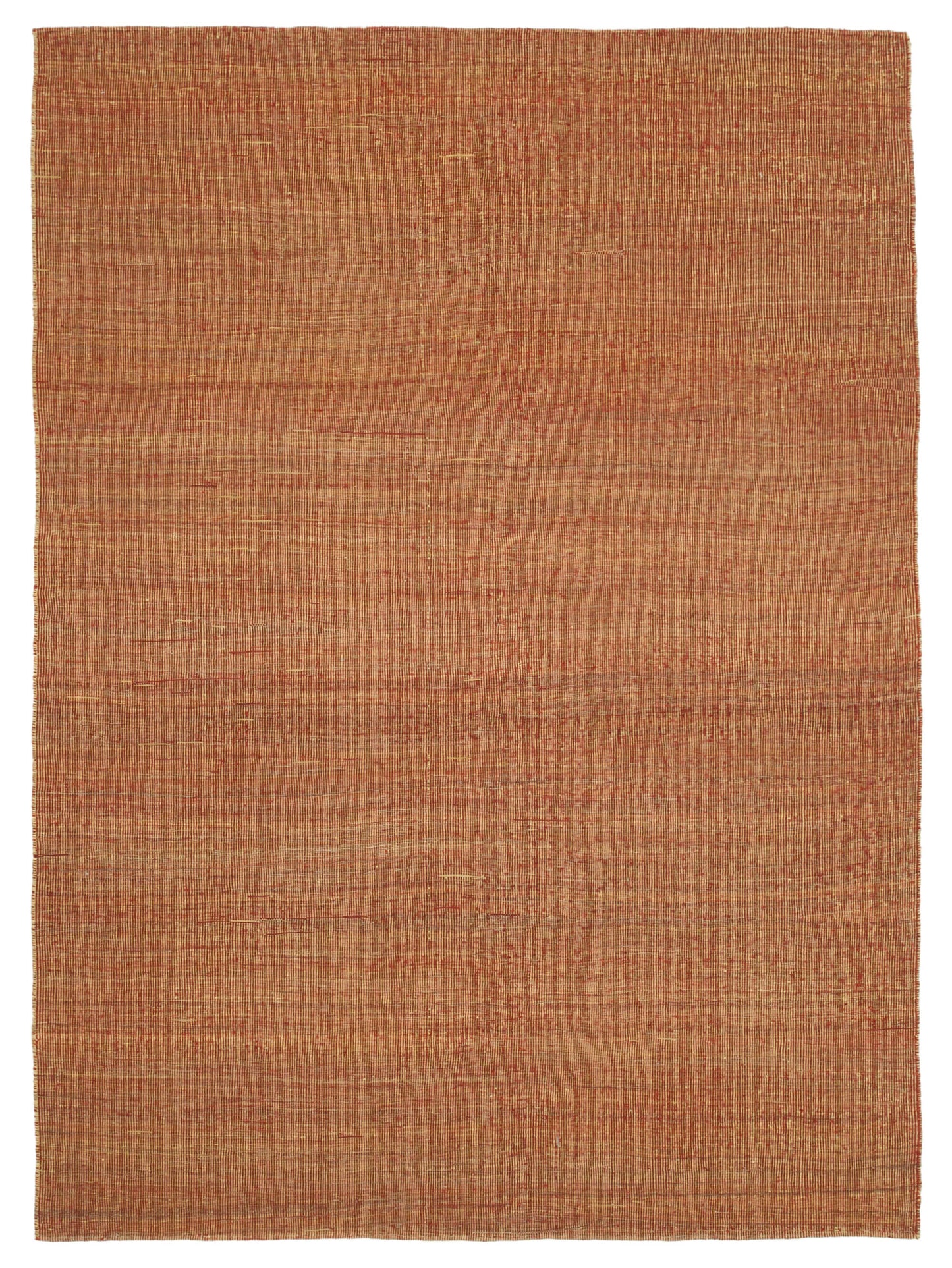 6x9 Orange Contemporary Kilim Rug - 30169