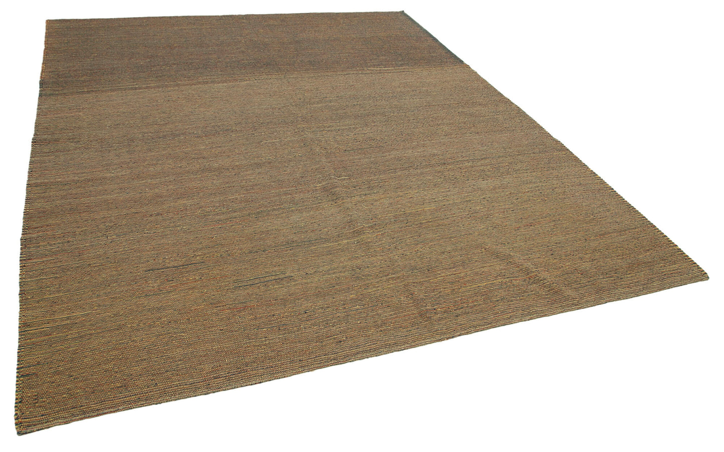 8x10 Brown Contemporary Kilim Rug - 30170