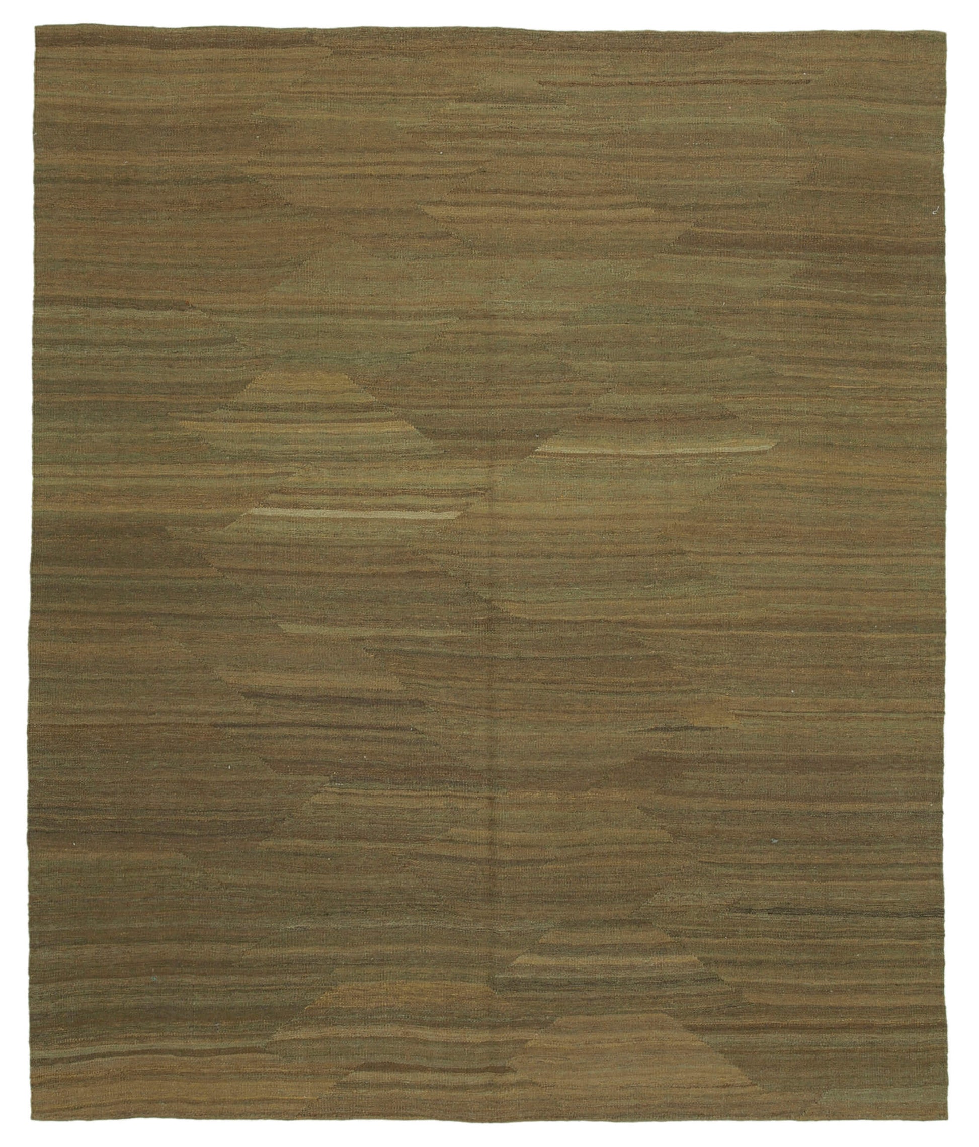 8x10 Brown Contemporary Kilim Rug - 30204