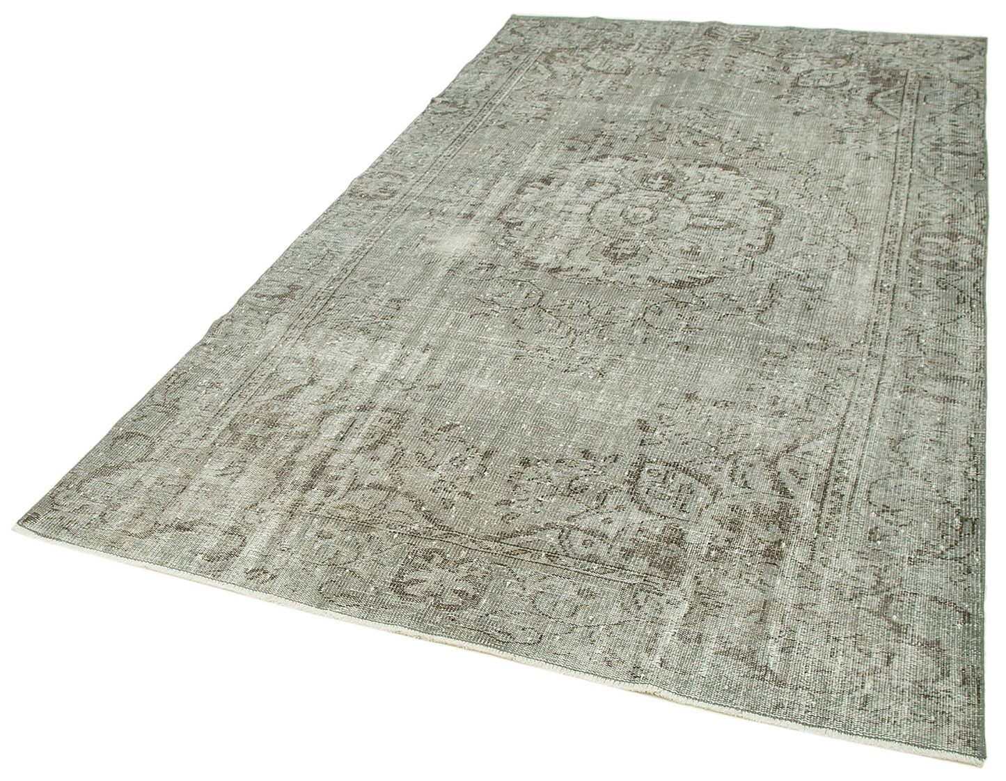 5x9 Grey Overdyed Rug - 30635