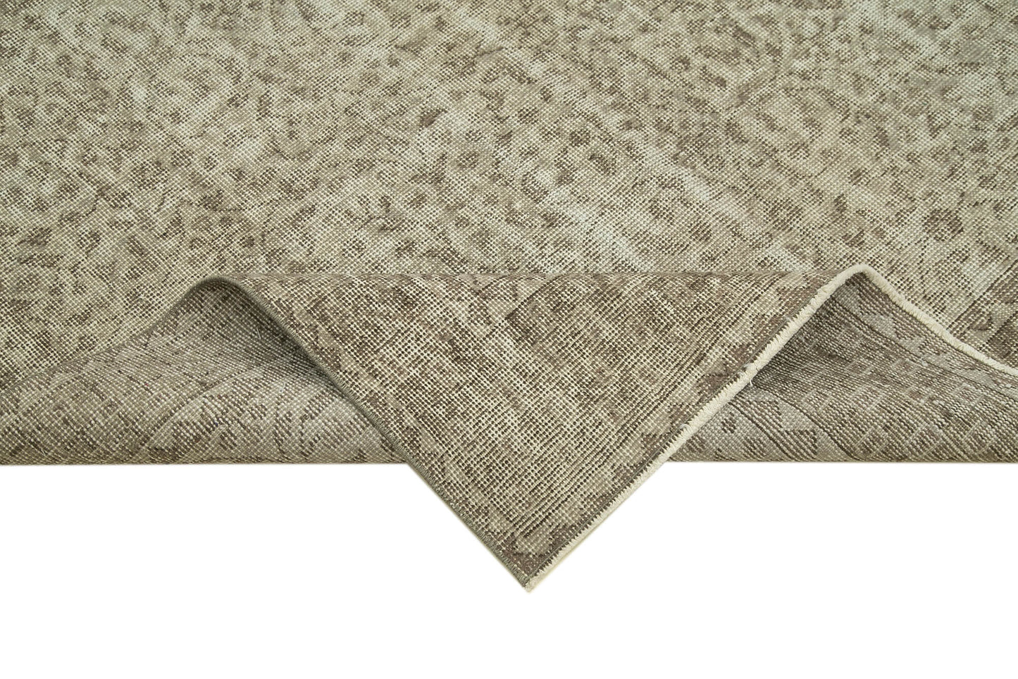 5x9 Brown Overdyed Rug - 30743