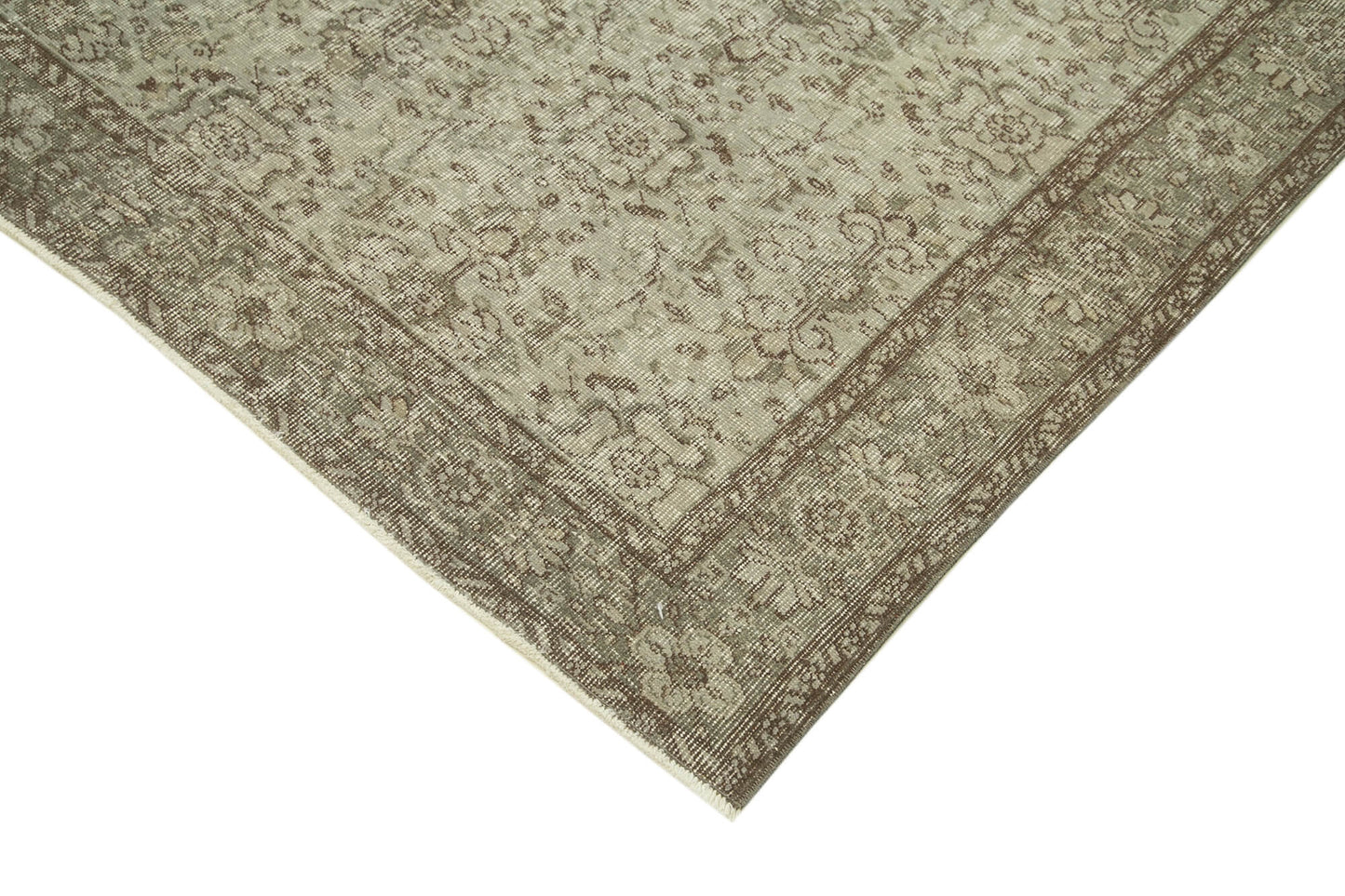 5x9 Grey Overdyed Rug - 30865