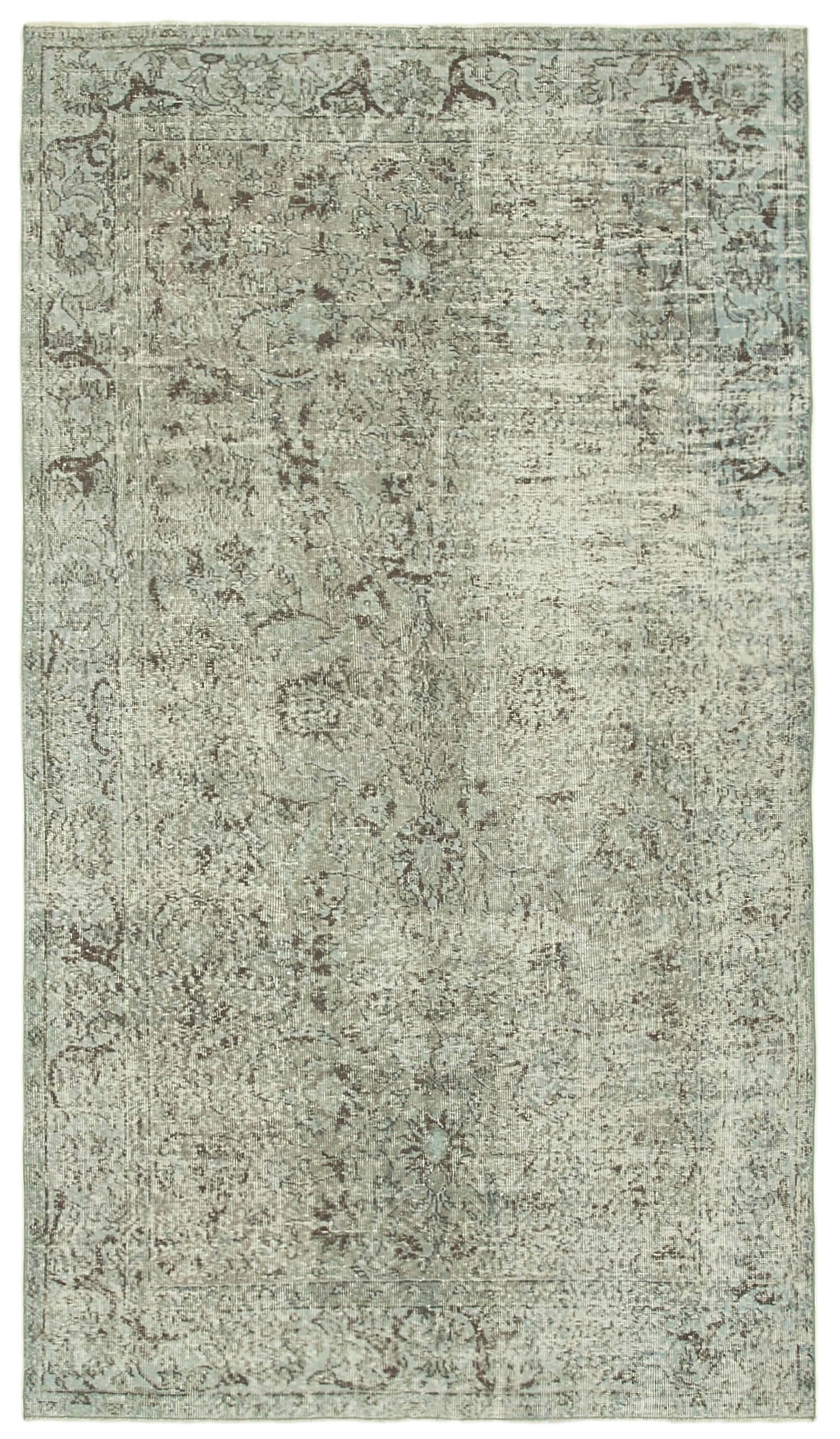 5x8 Grey Overdyed Rug - 30876