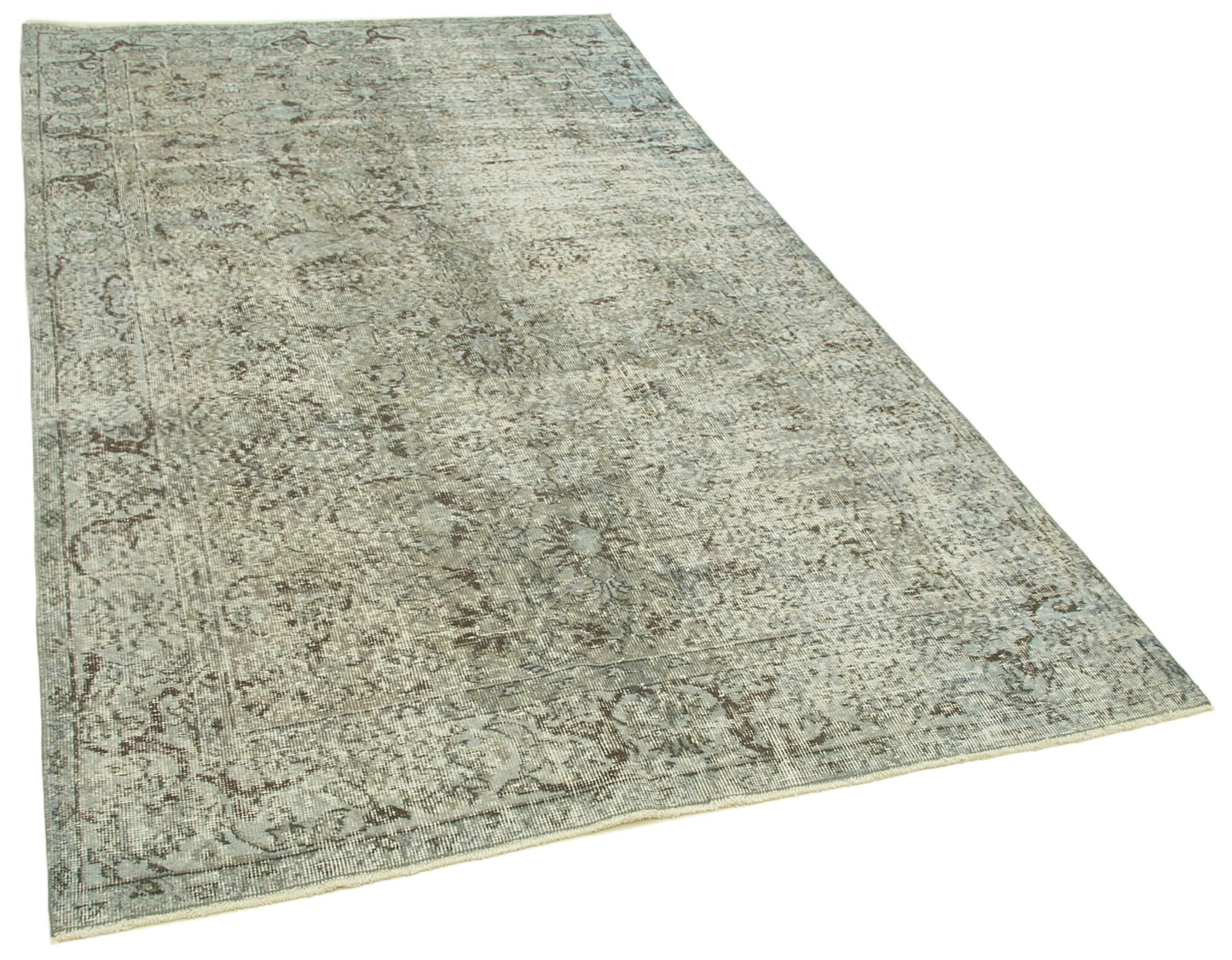 5x8 Grey Overdyed Rug - 30876