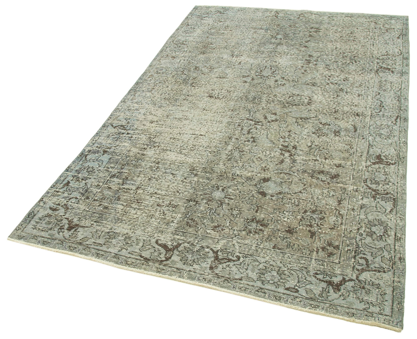 5x8 Grey Overdyed Rug - 30876