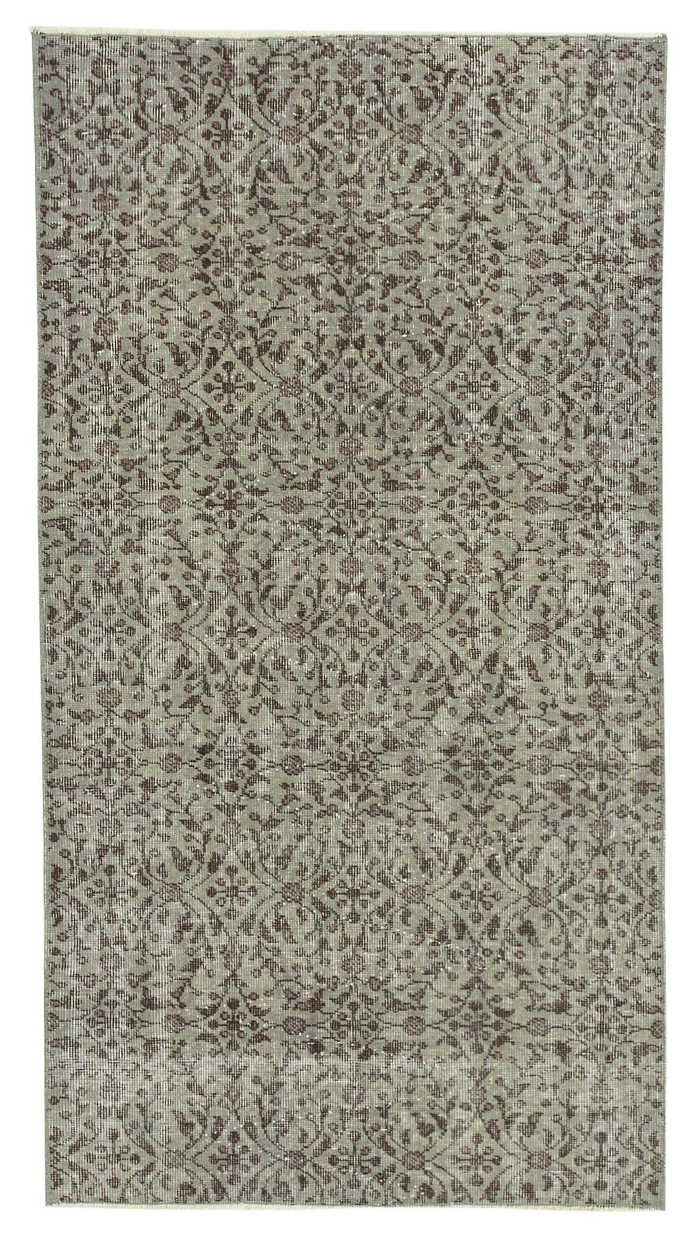 3x6 Grey Overdyed Rug - 31151