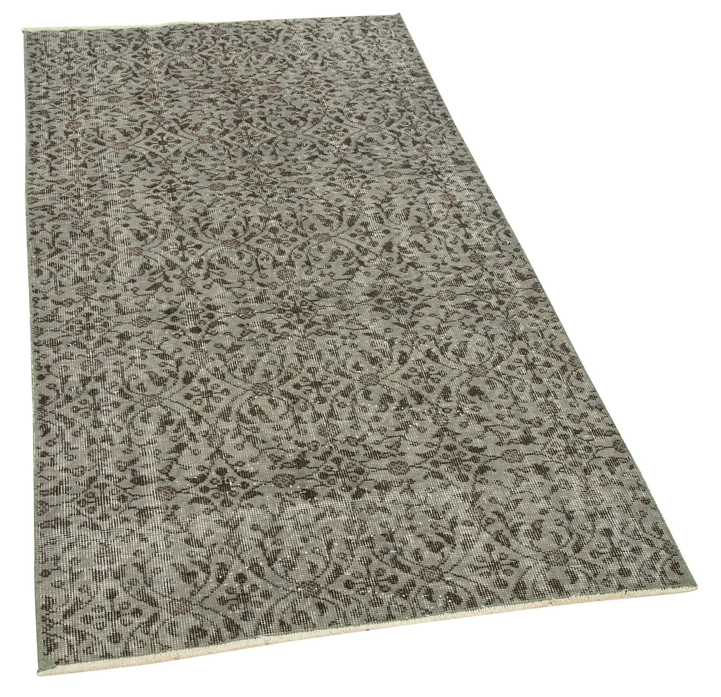 3x6 Grey Overdyed Rug - 31151