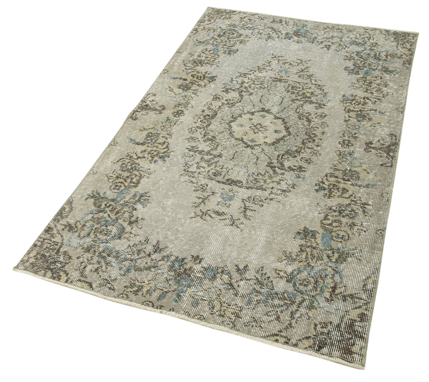 3x6 Grey Overdyed Rug - 31153