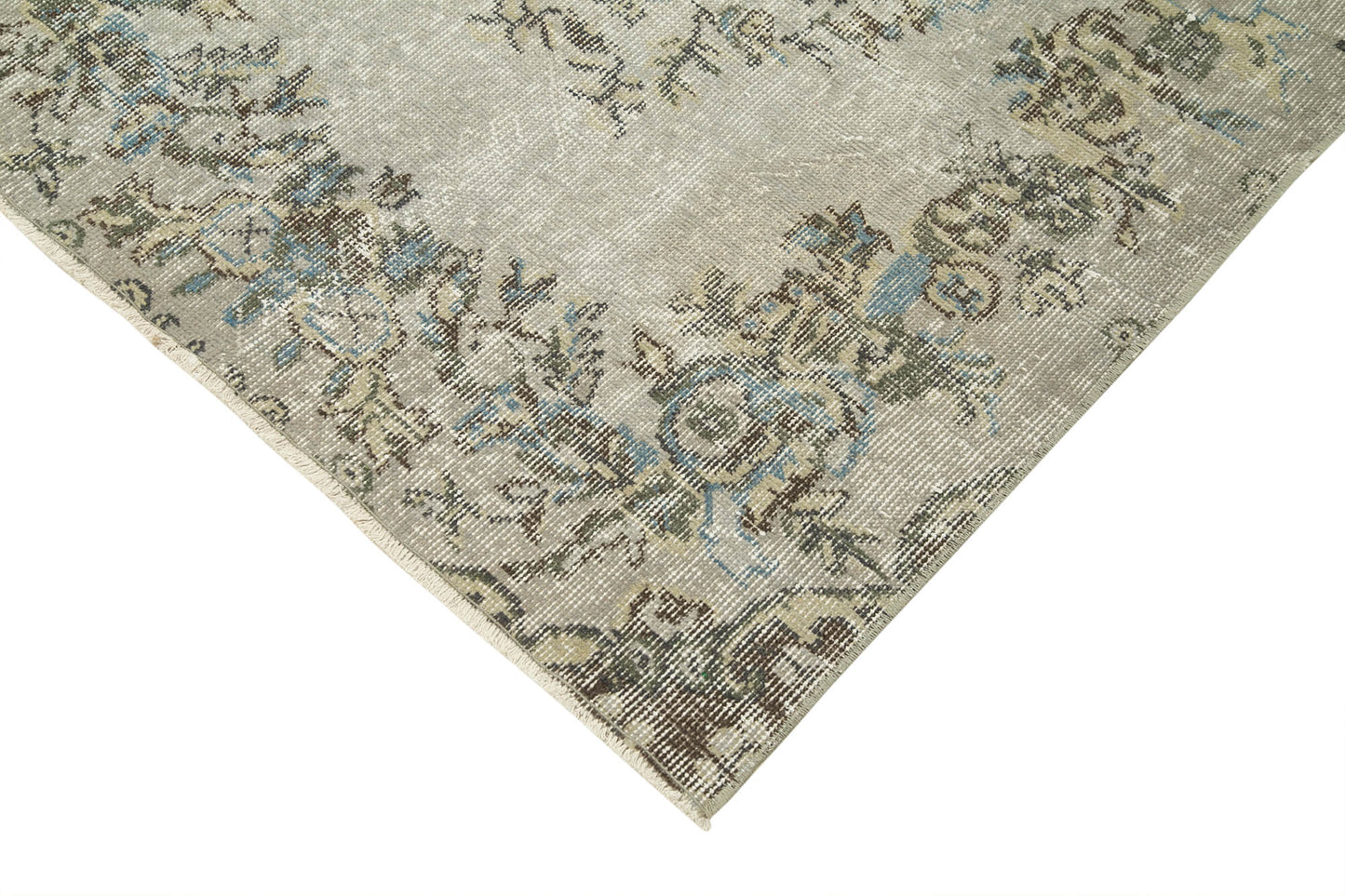 3x6 Grey Overdyed Rug - 31153