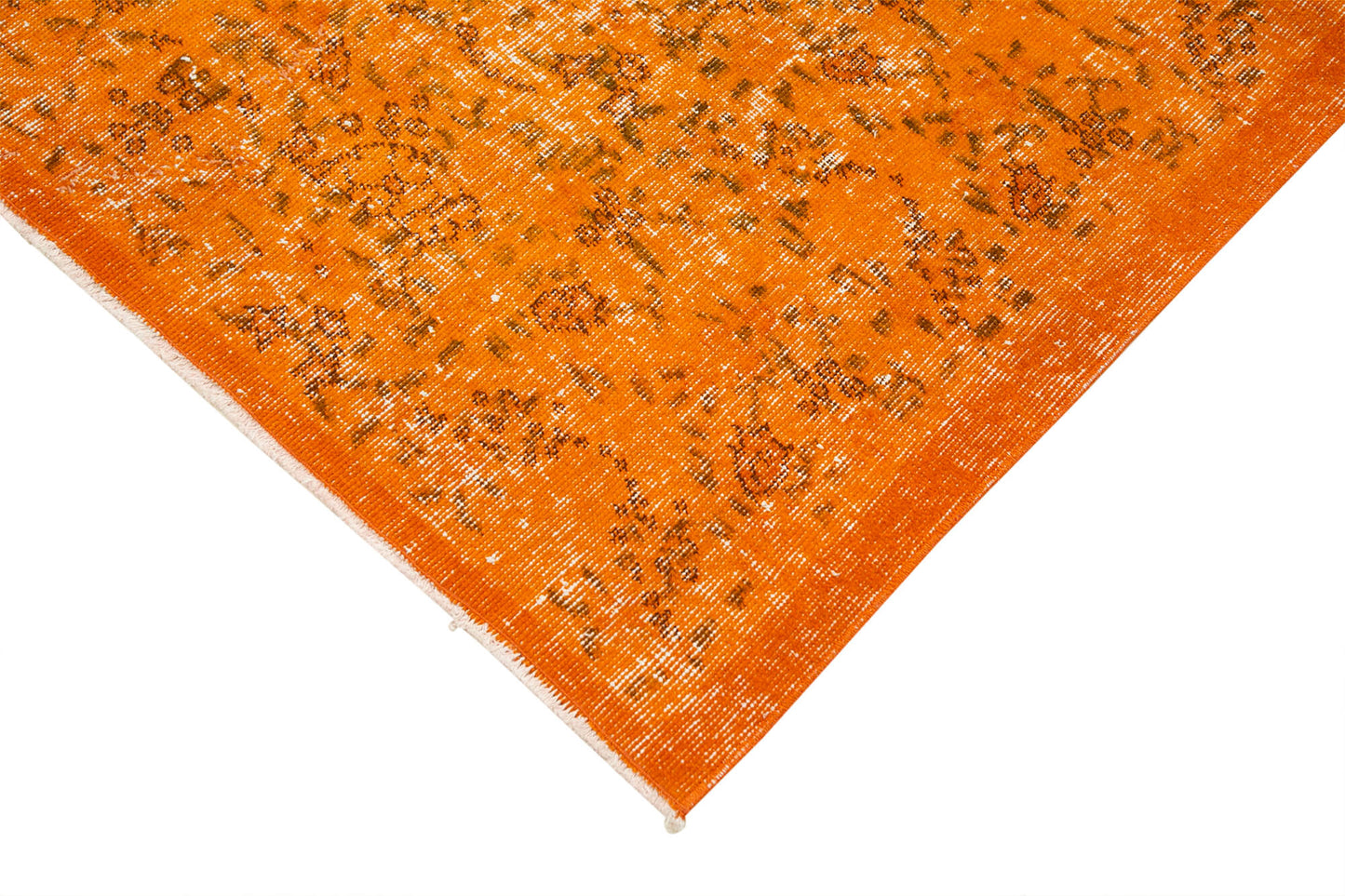 4x7 Orange Overdyed Rug - 31158