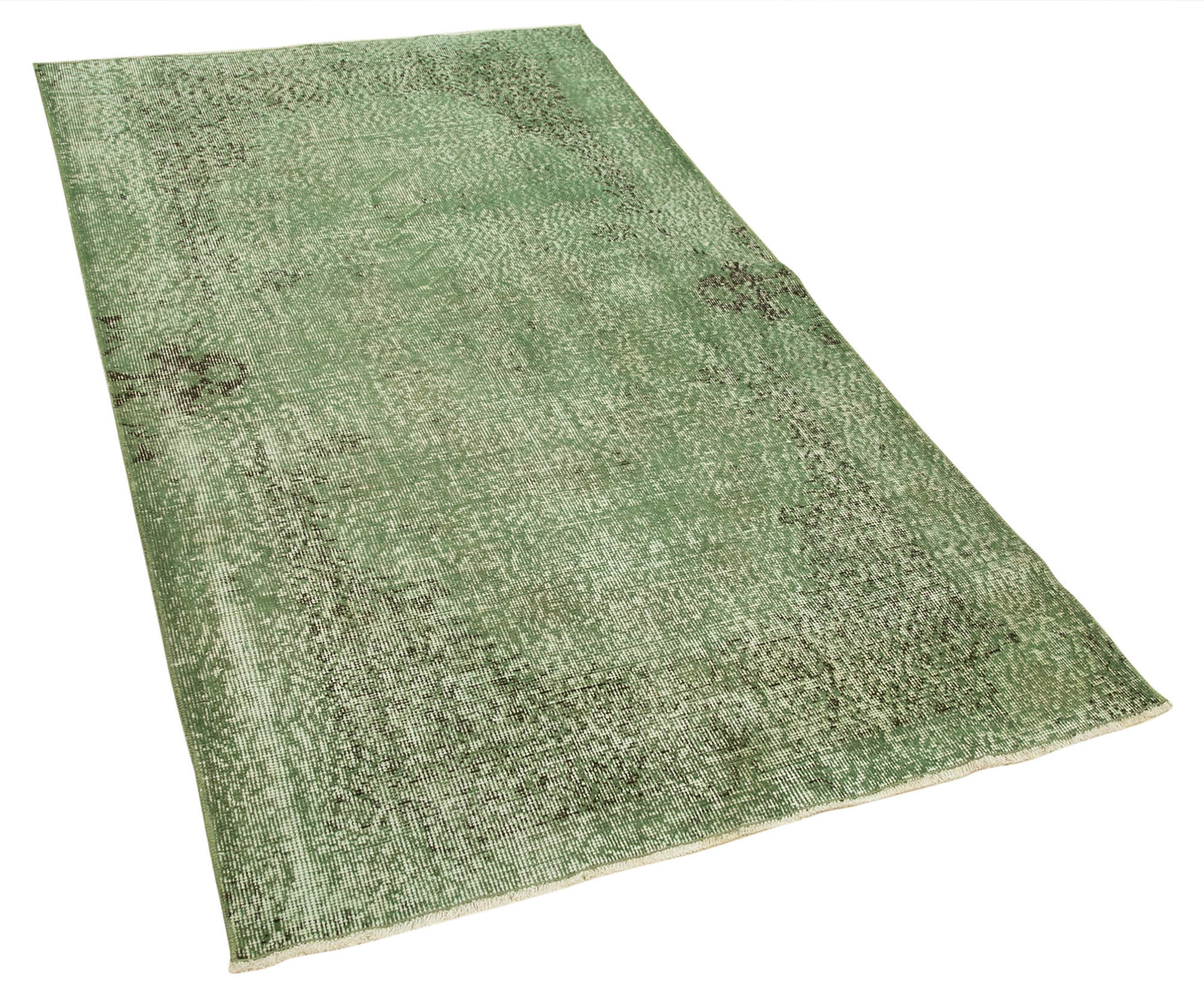 3x7 Green Overdyed Rug - 31160