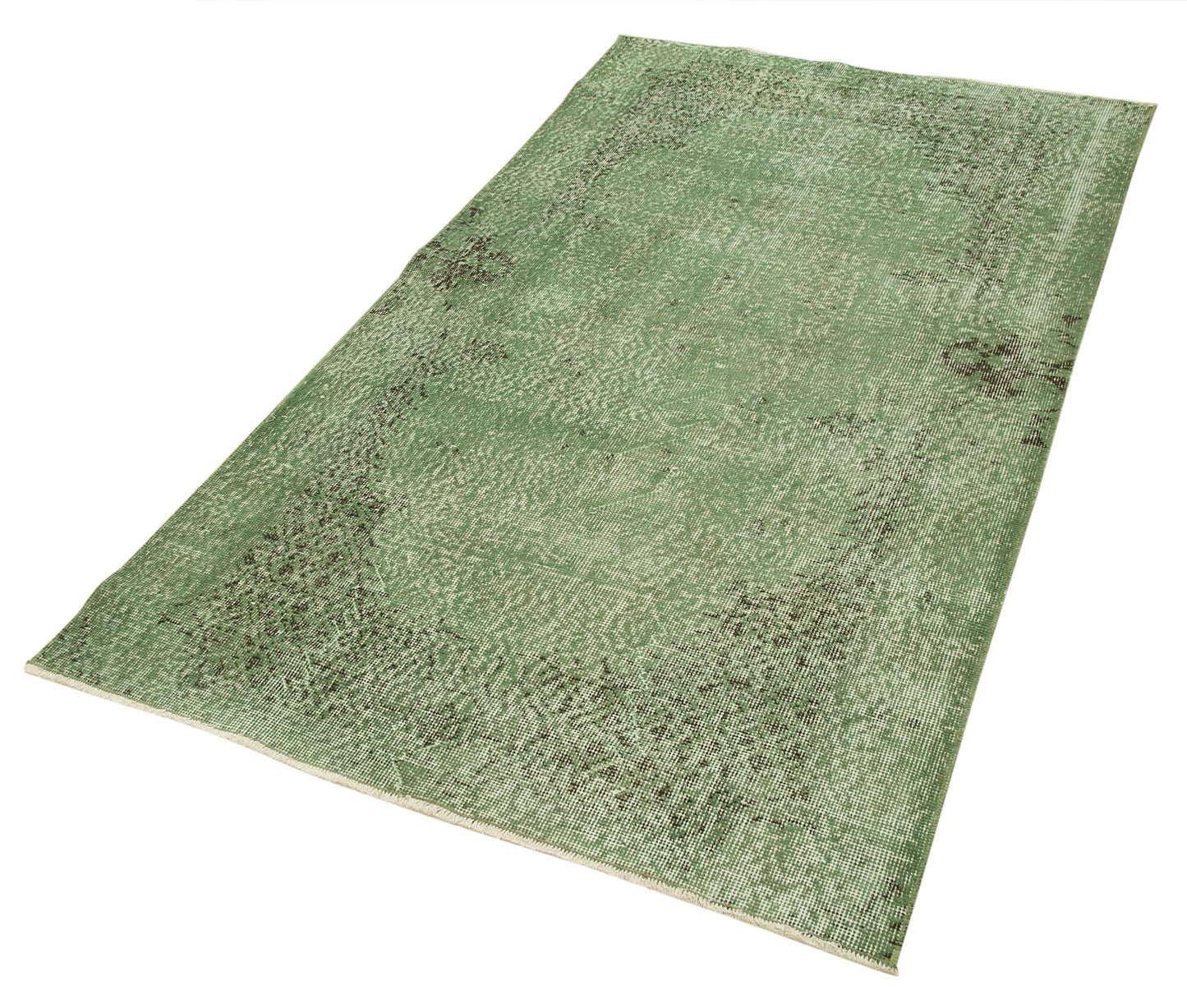 3x7 Green Overdyed Rug - 31160