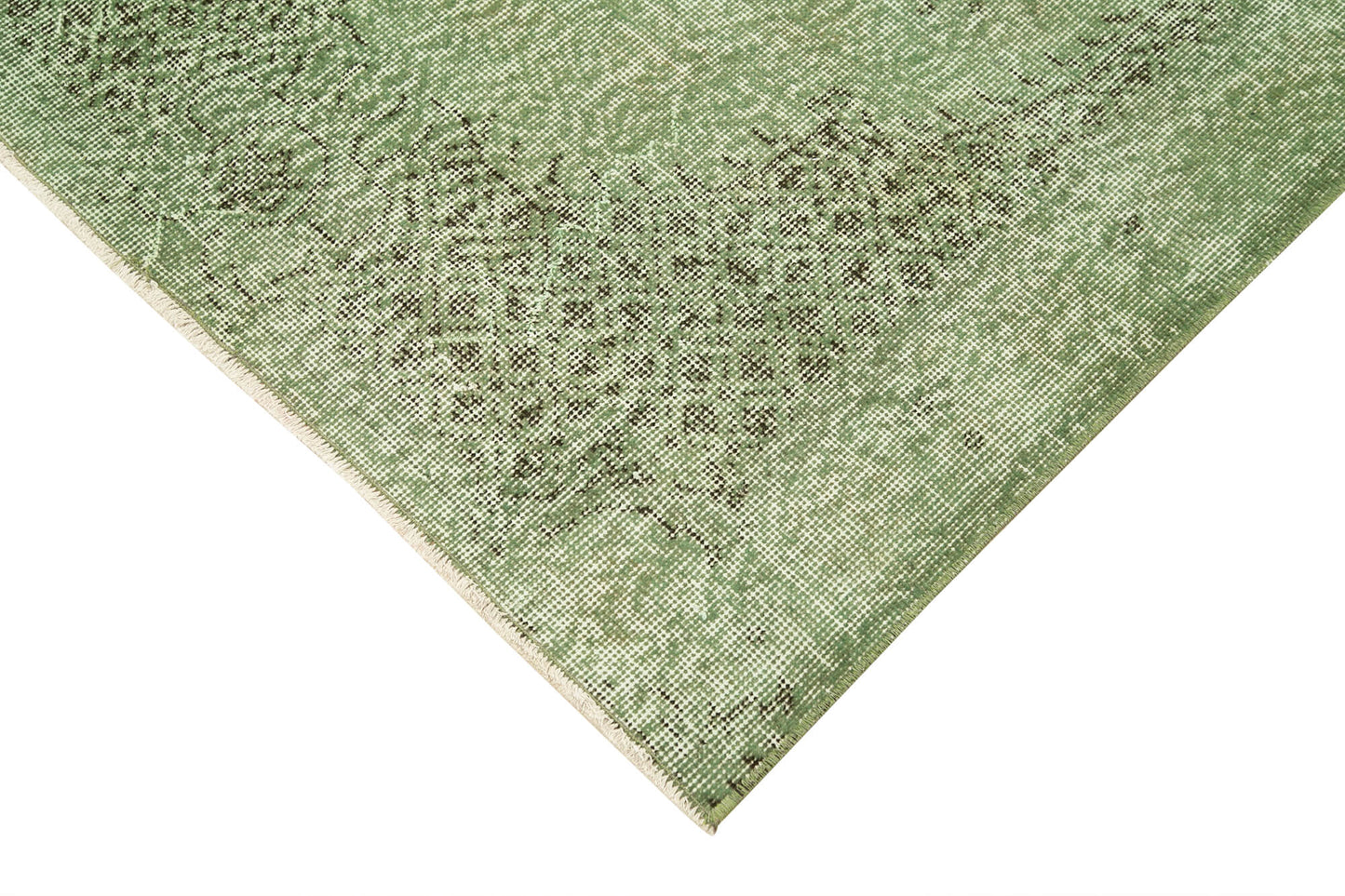 3x7 Green Overdyed Rug - 31160