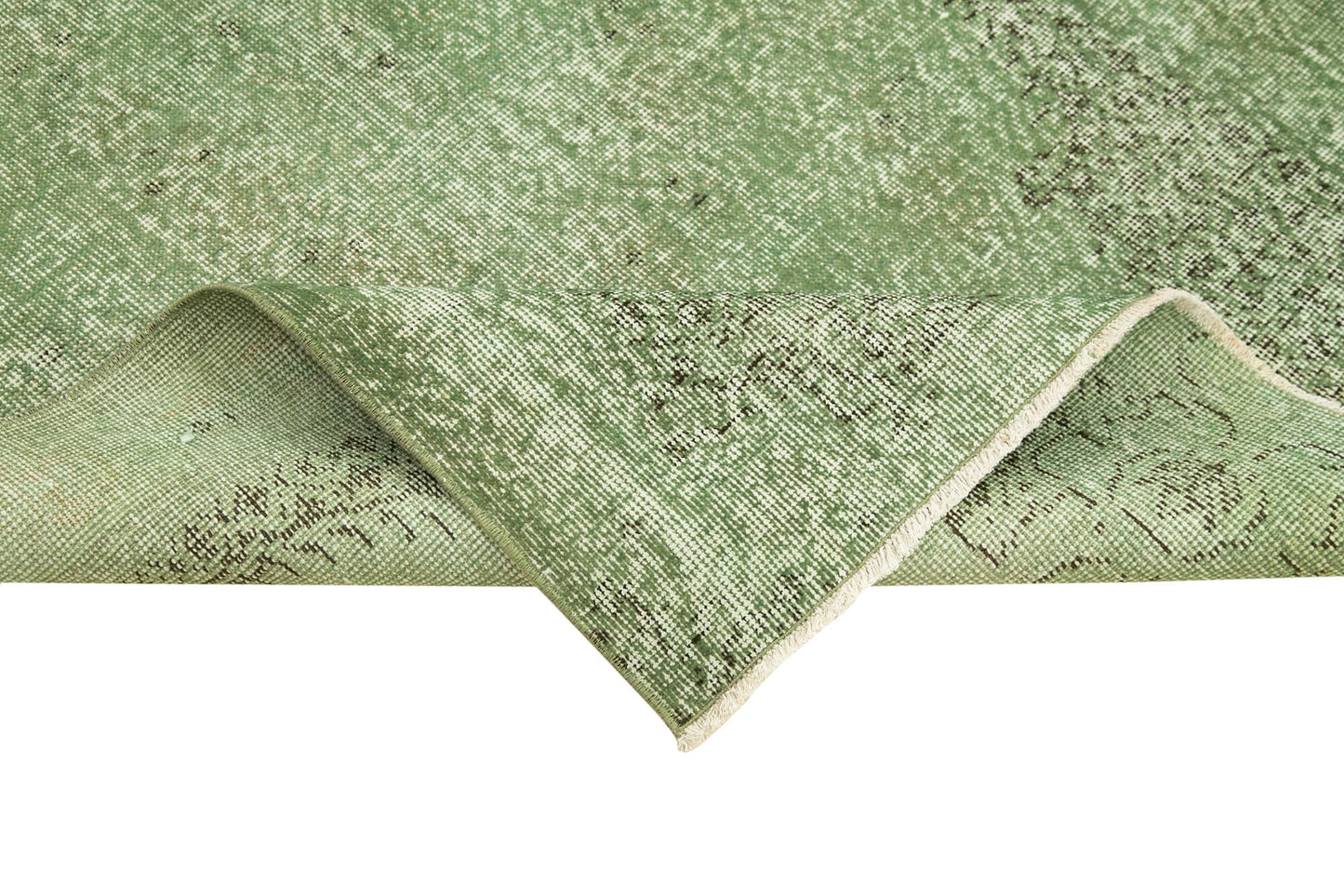 3x7 Green Overdyed Rug - 31160