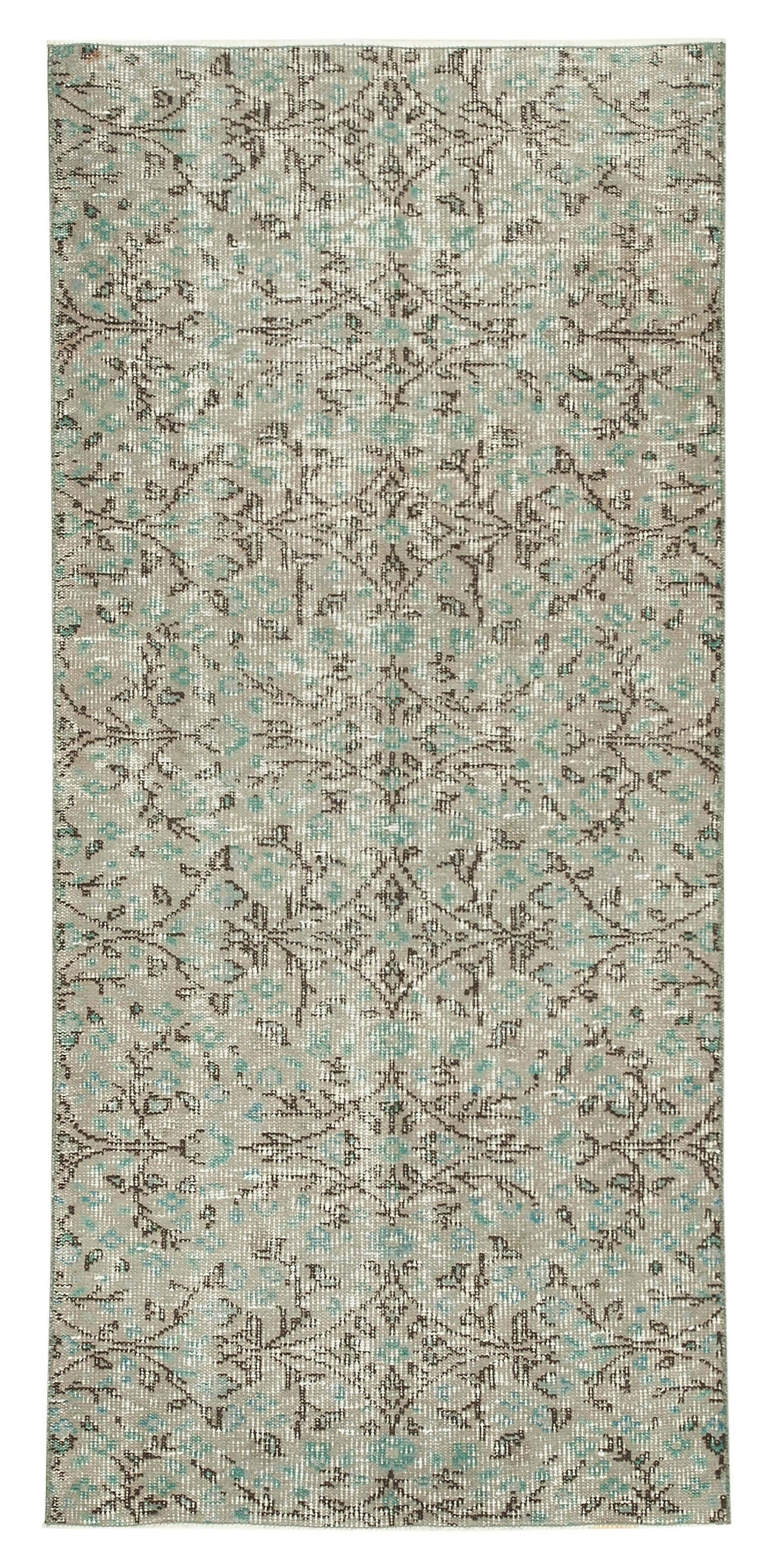 3x6 Grey Overdyed Rug - 31161