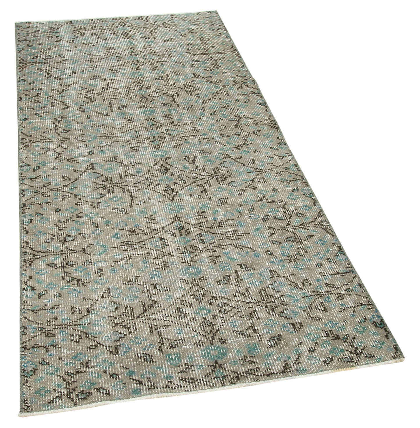 3x6 Grey Overdyed Rug - 31161