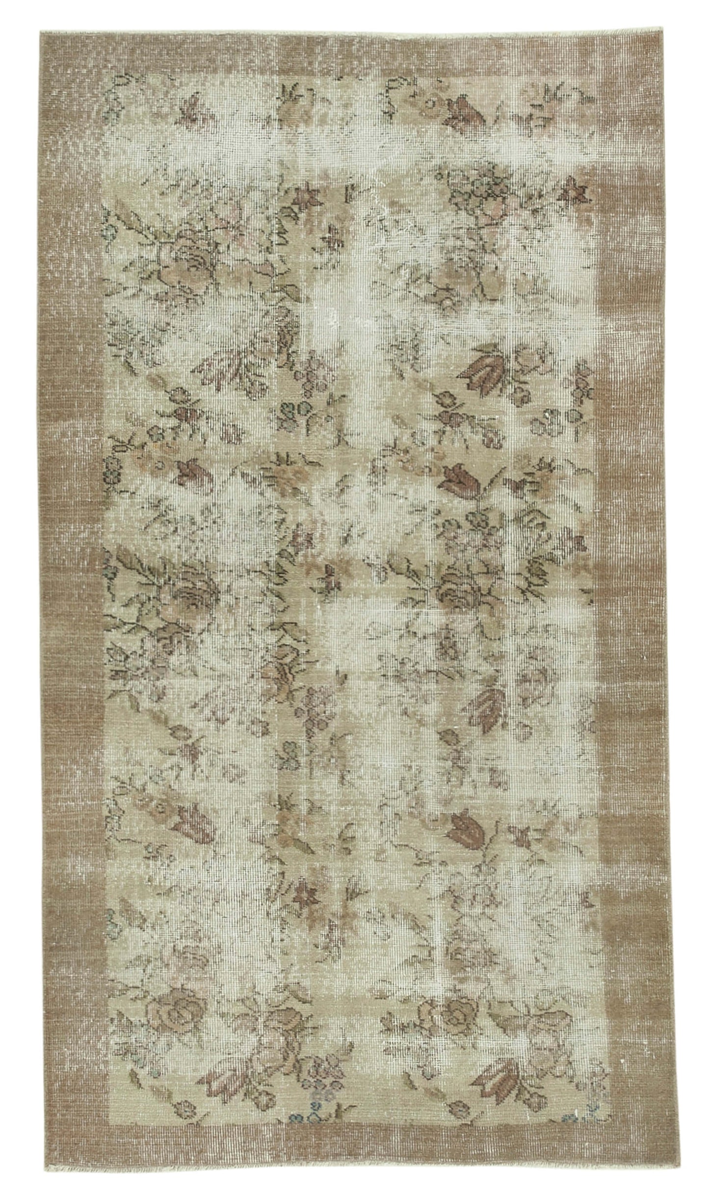 3x6 Brown Overdyed Rug - 31162