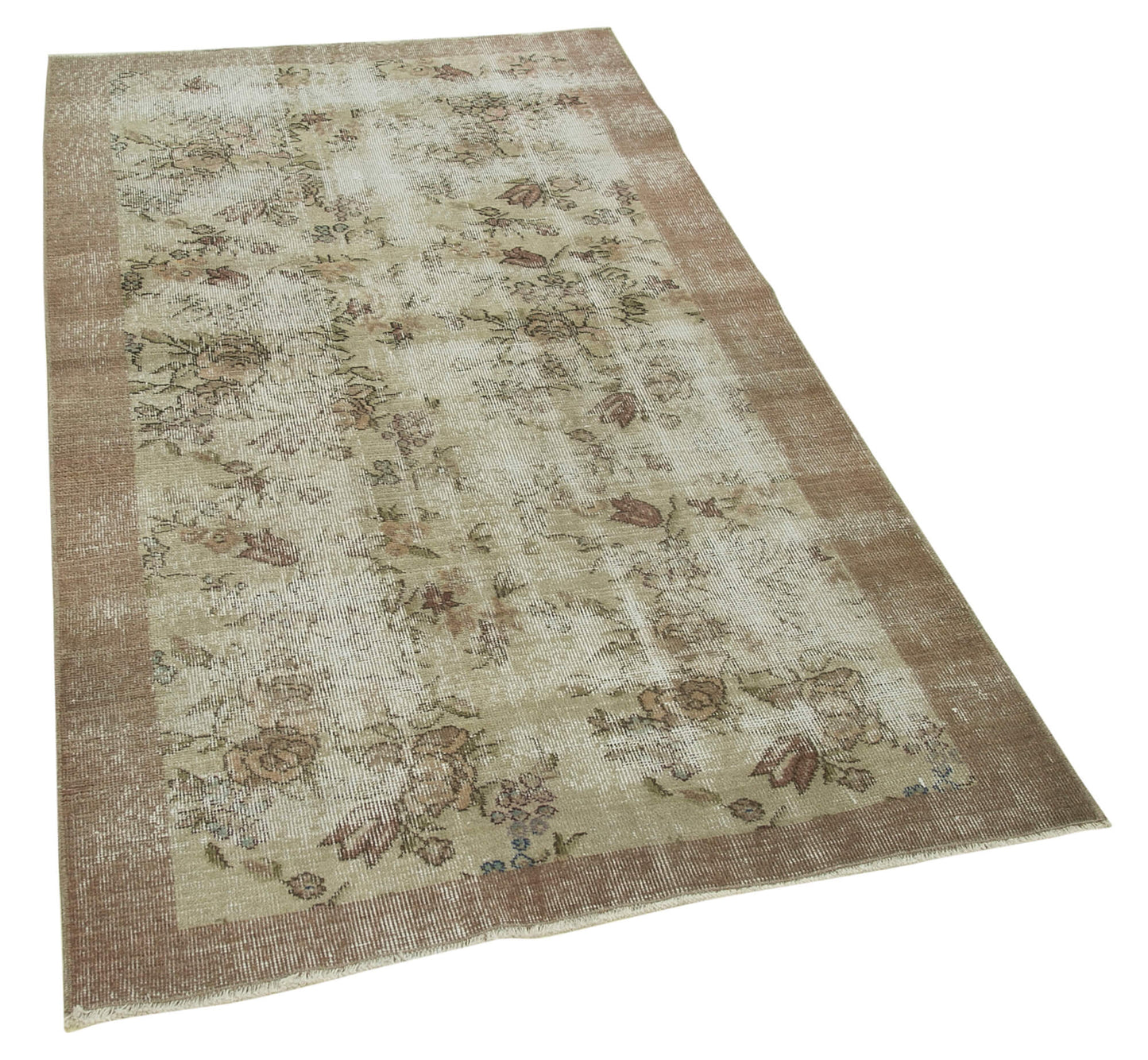 3x6 Brown Overdyed Rug - 31162