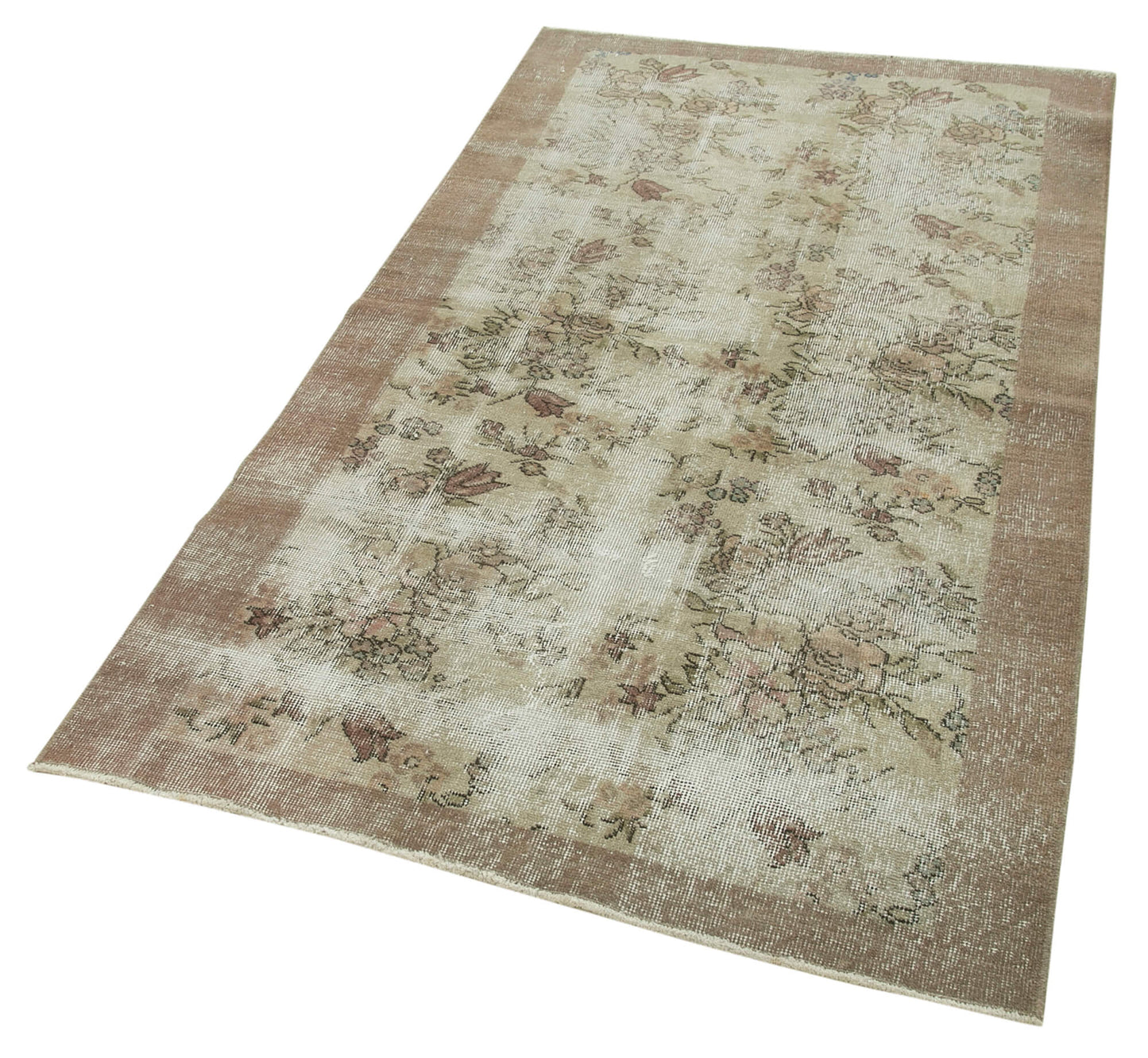 3x6 Brown Overdyed Rug - 31162