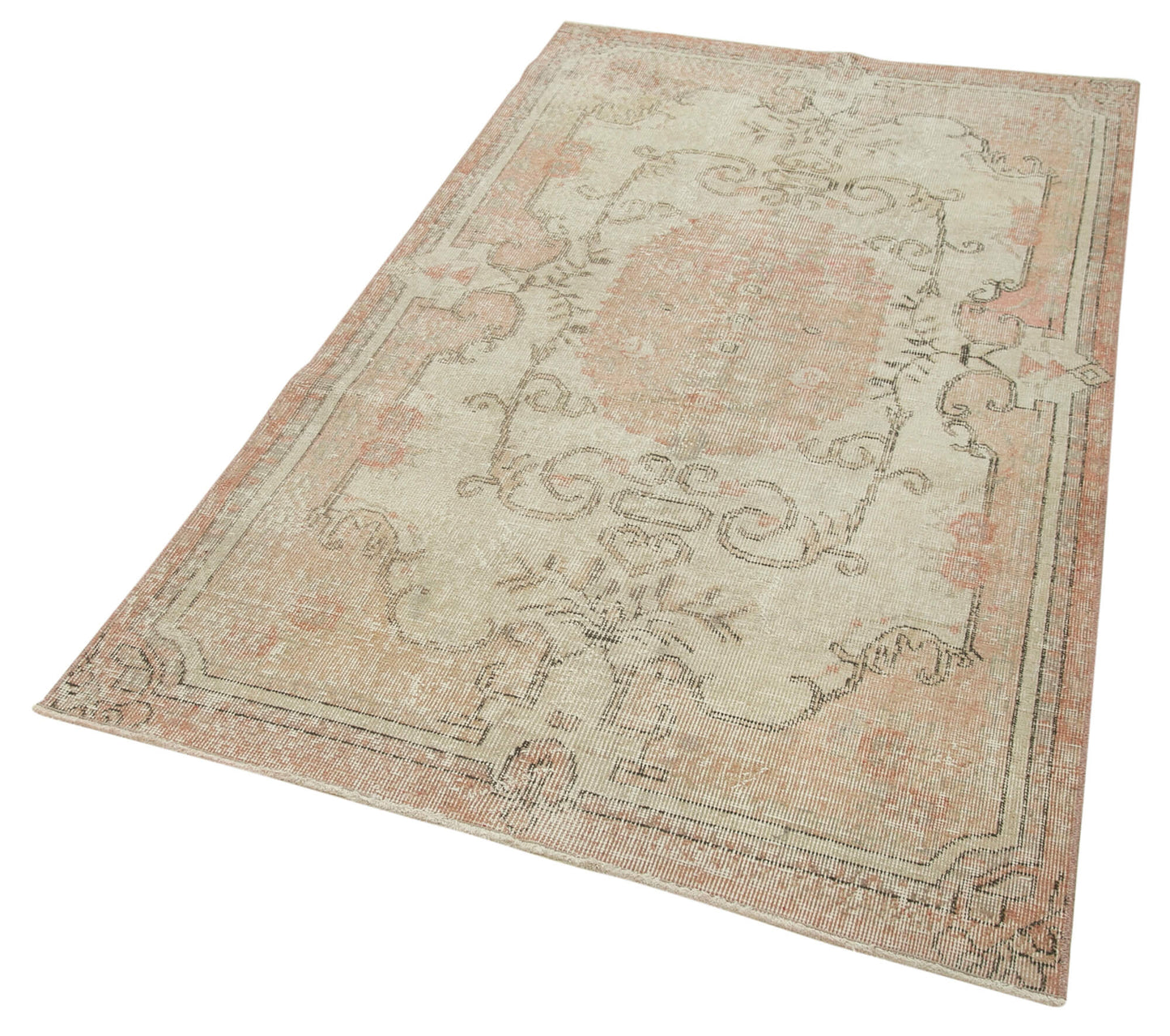 4x7 Beige Overdyed Rug - 31163