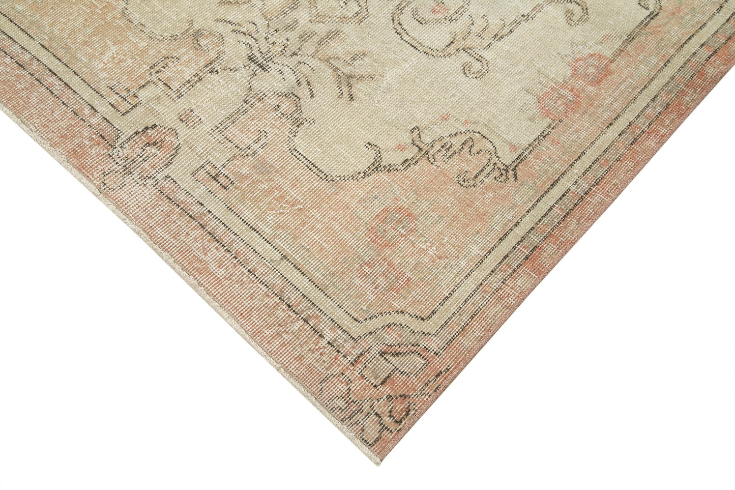 4x7 Beige Overdyed Rug - 31163