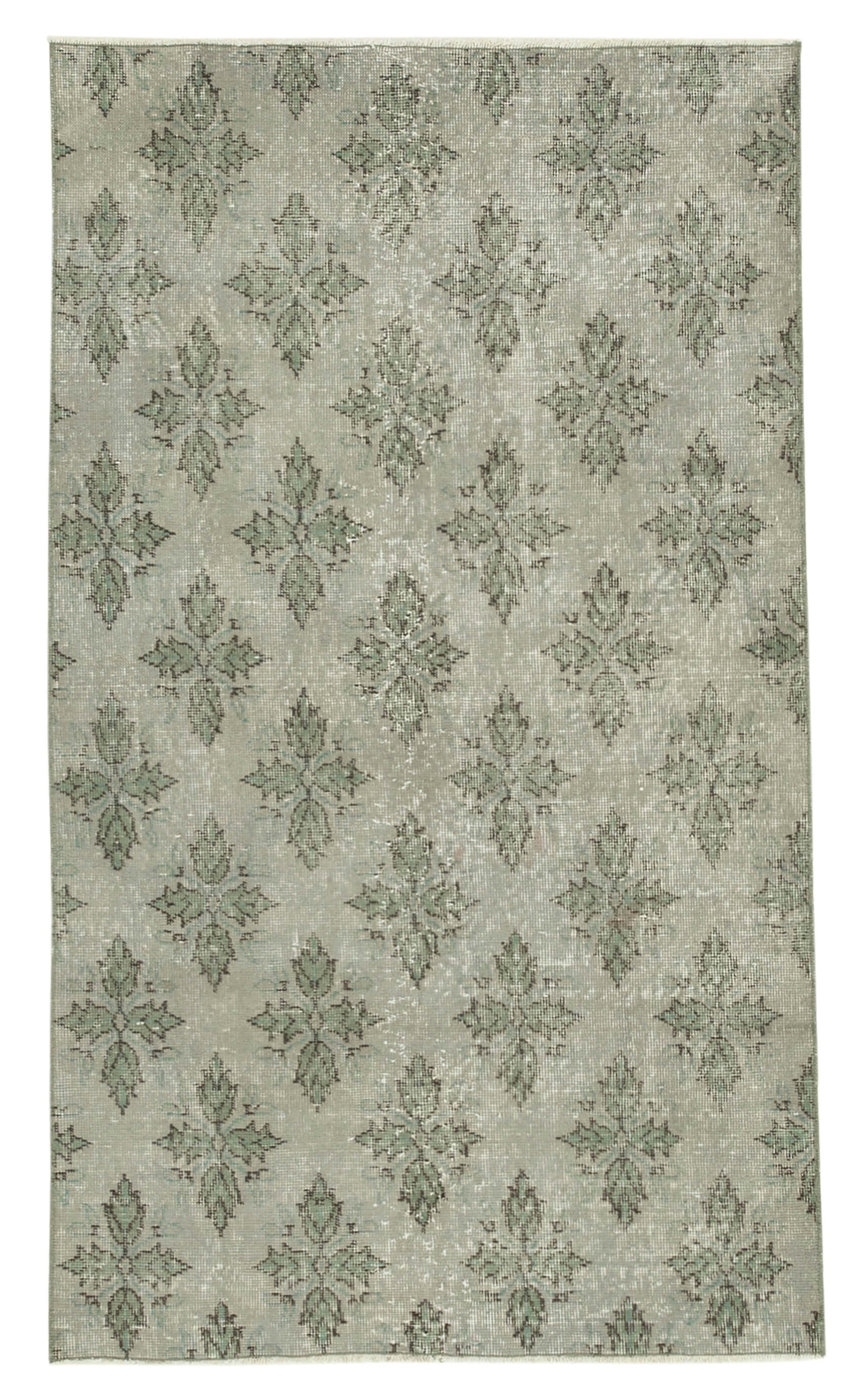 4x6 Grey Overdyed Rug - 31165