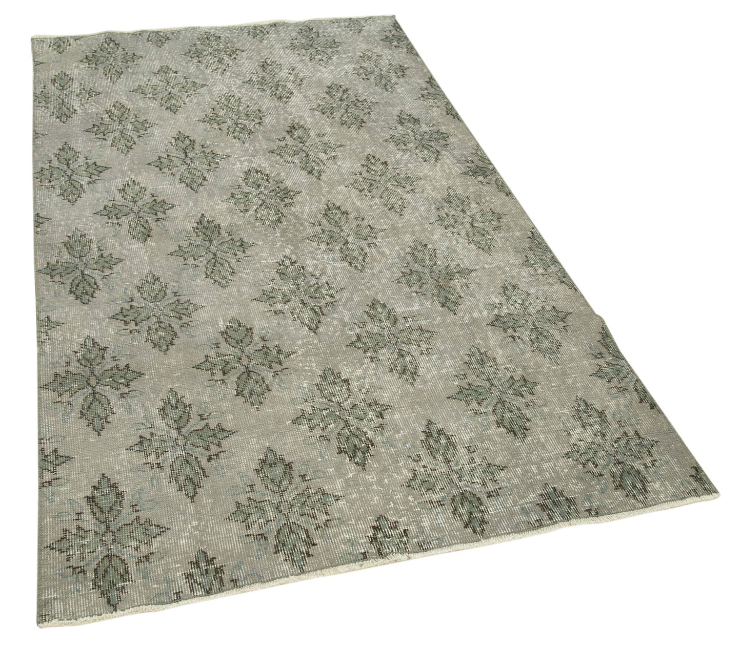 4x6 Grey Overdyed Rug - 31165