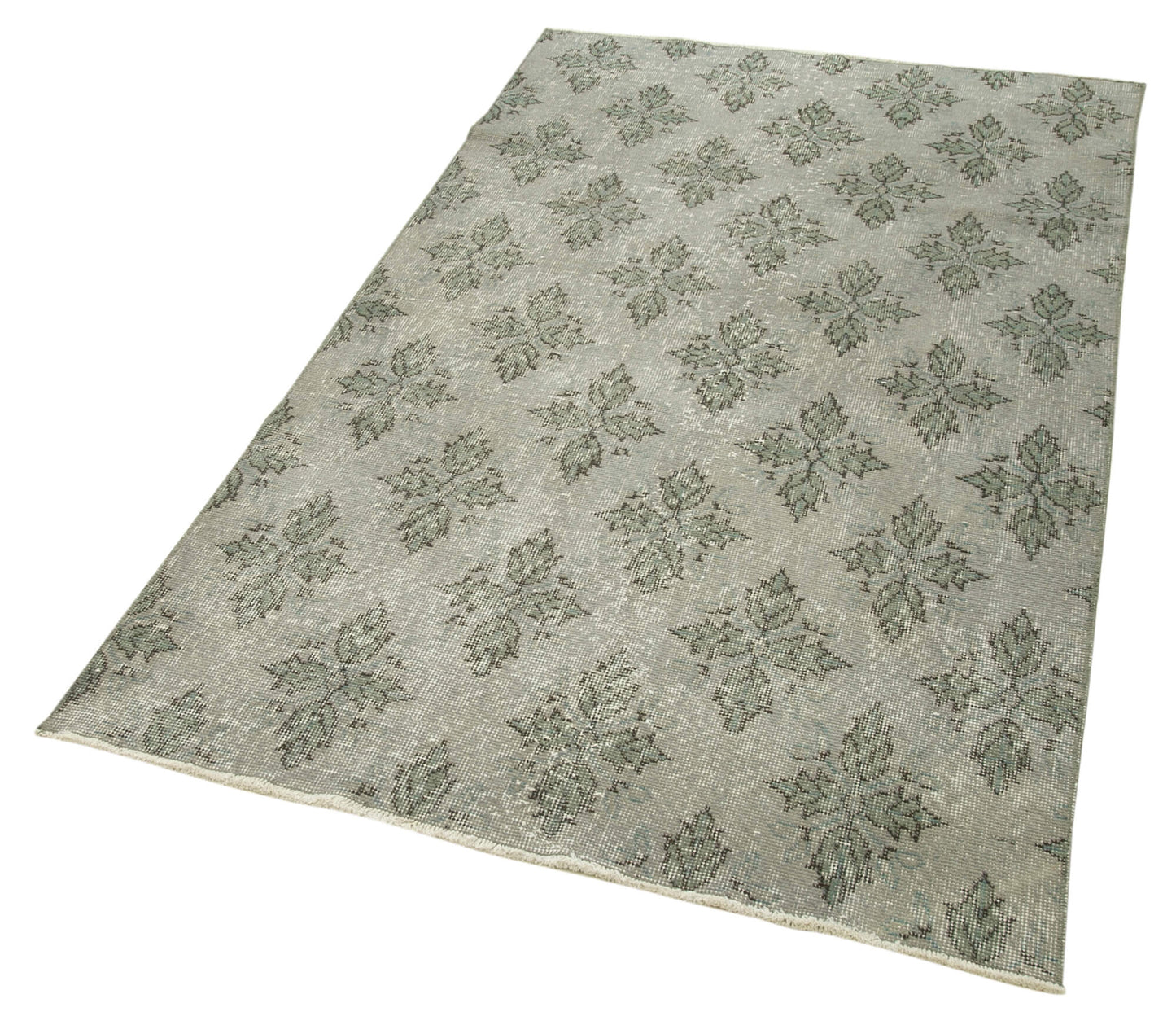 4x6 Grey Overdyed Rug - 31165