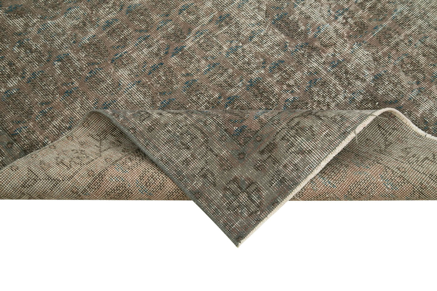 4x6 Grey Overdyed Rug - 31167