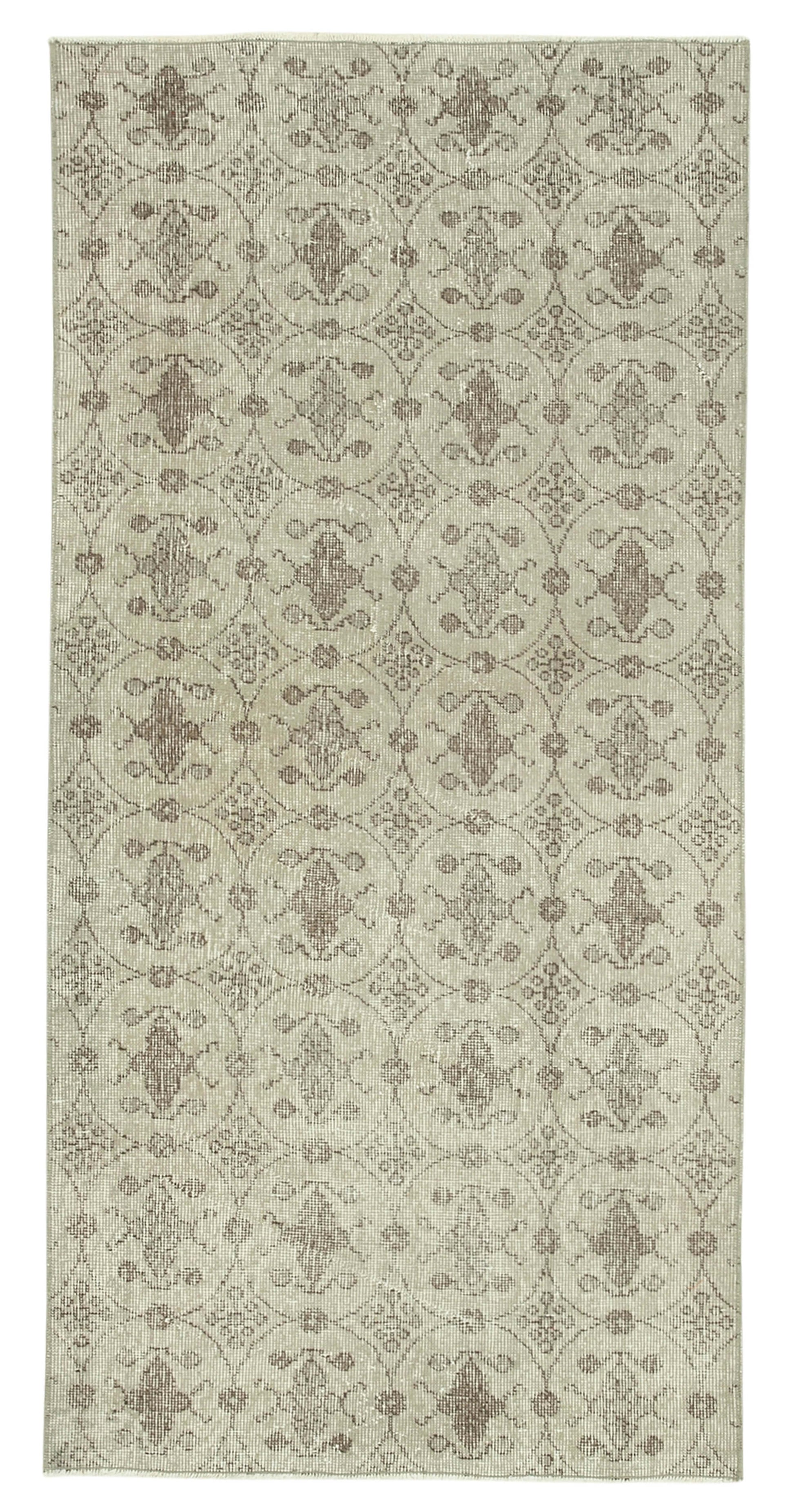 3x6 Beige Overdyed Rug - 31170