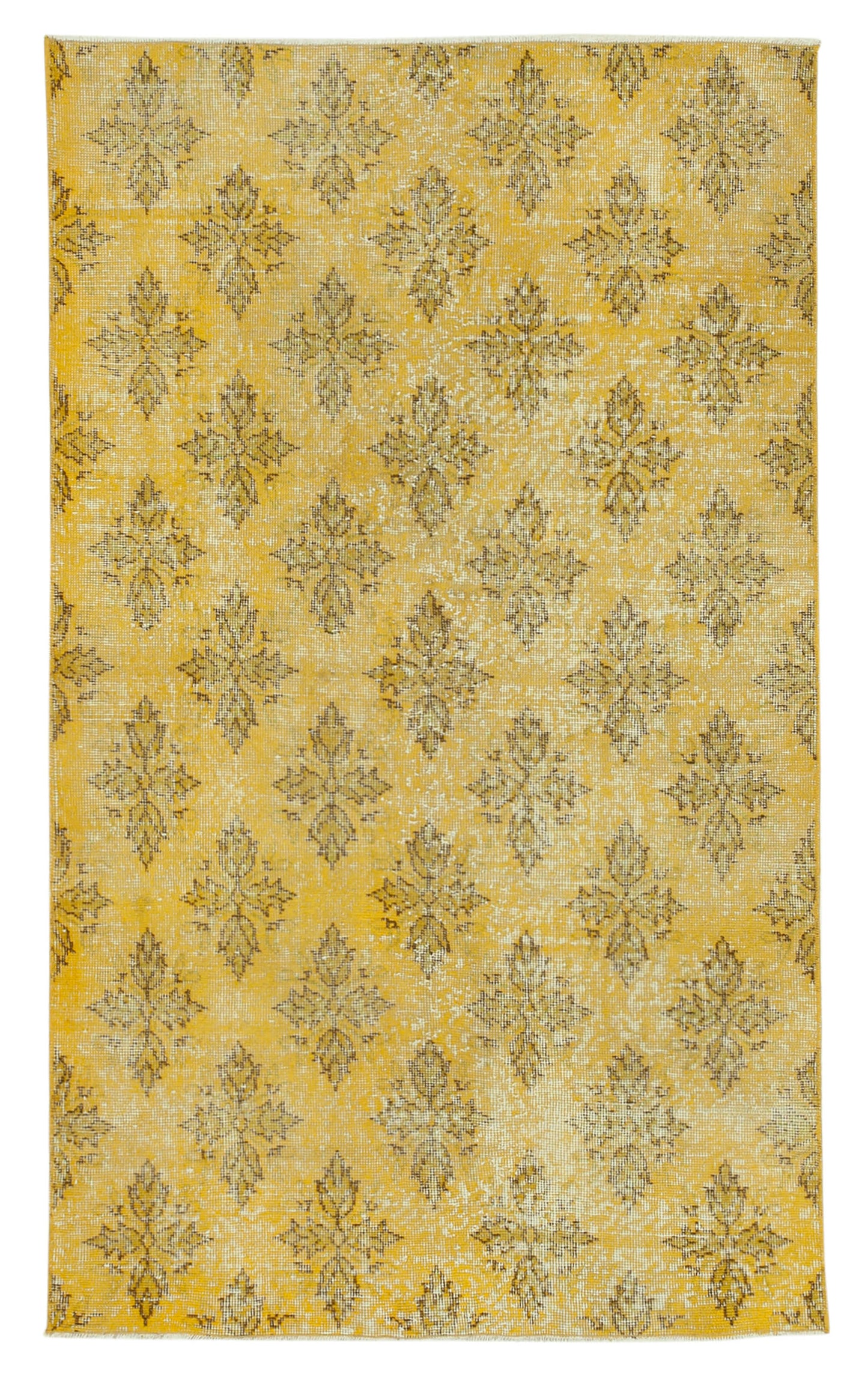 4x6 Yellow Overdyed Rug - 31171