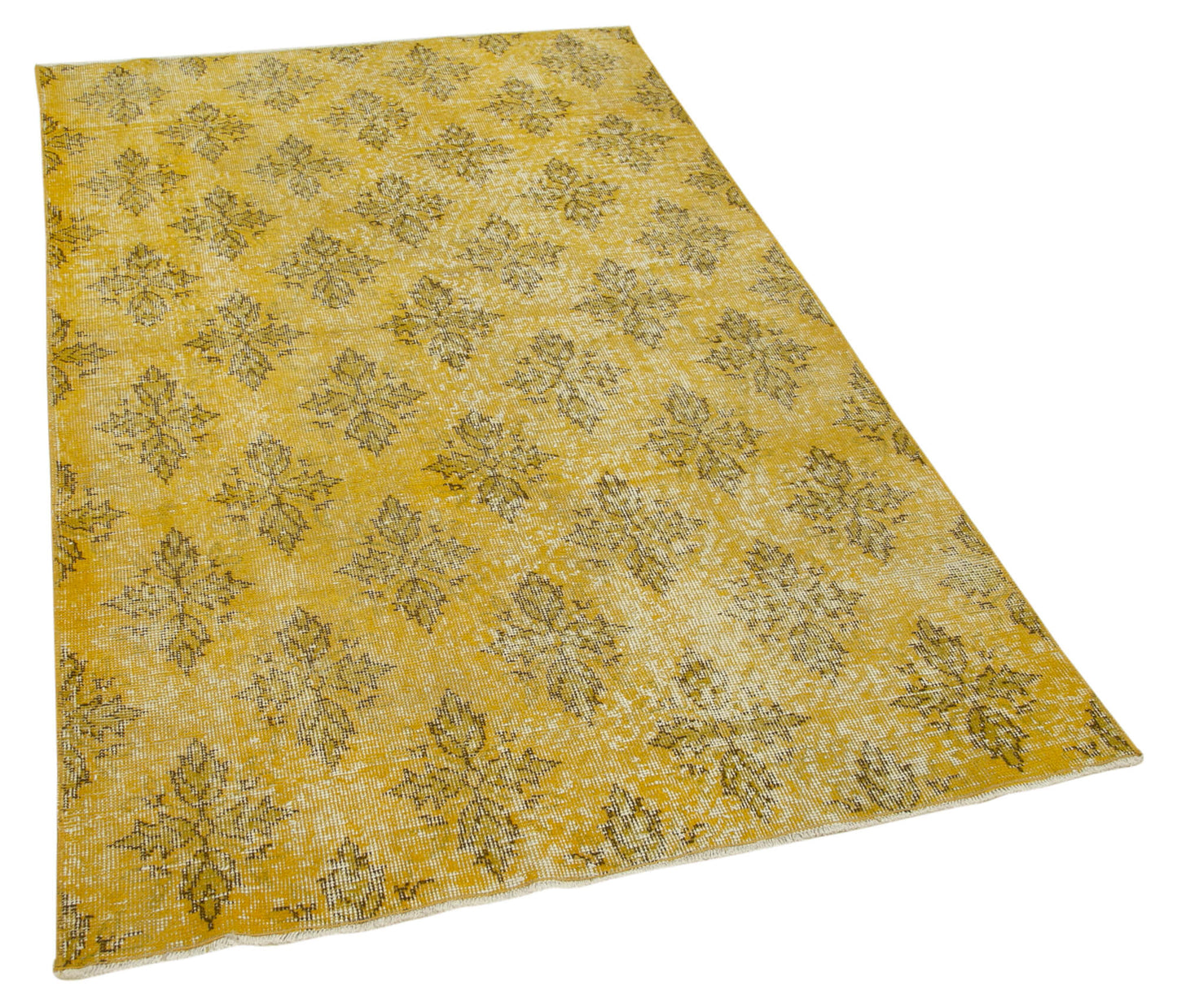 4x6 Yellow Overdyed Rug - 31171