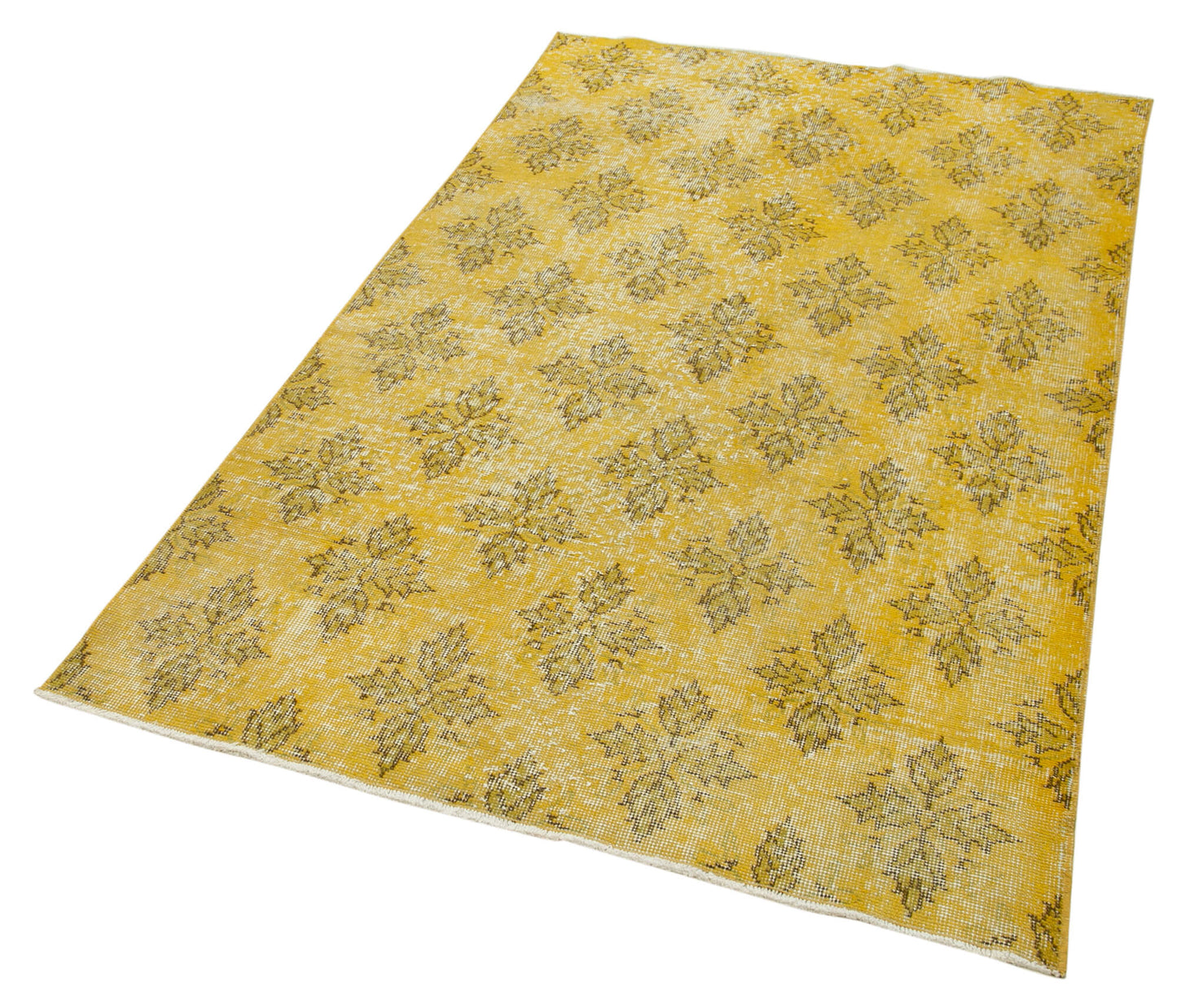 4x6 Yellow Overdyed Rug - 31171