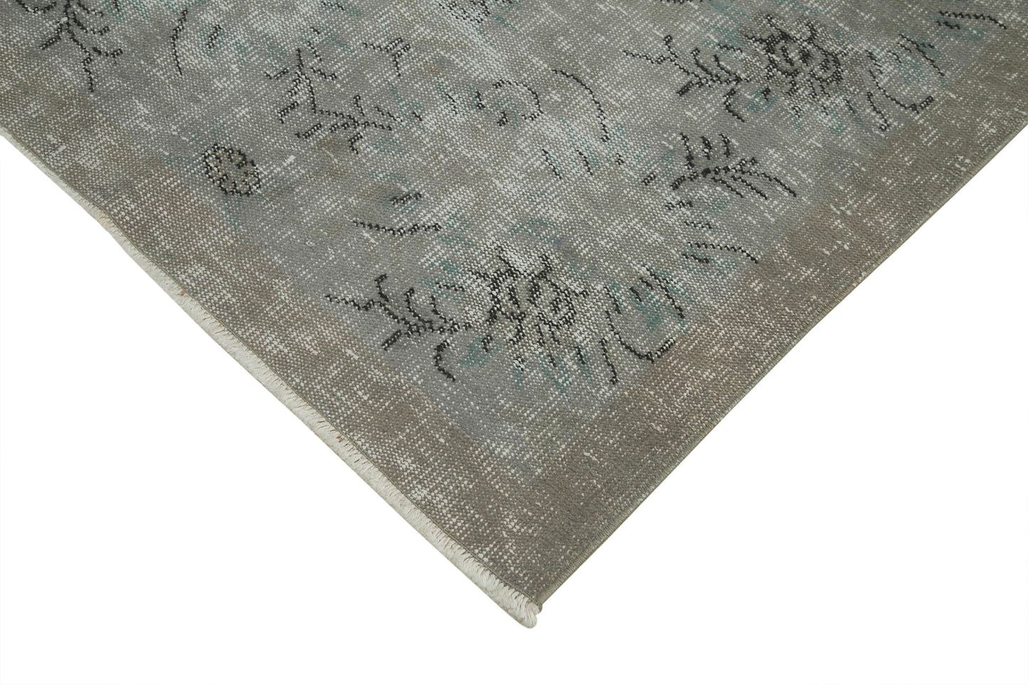 3x6 Grey Overdyed Rug - 31180