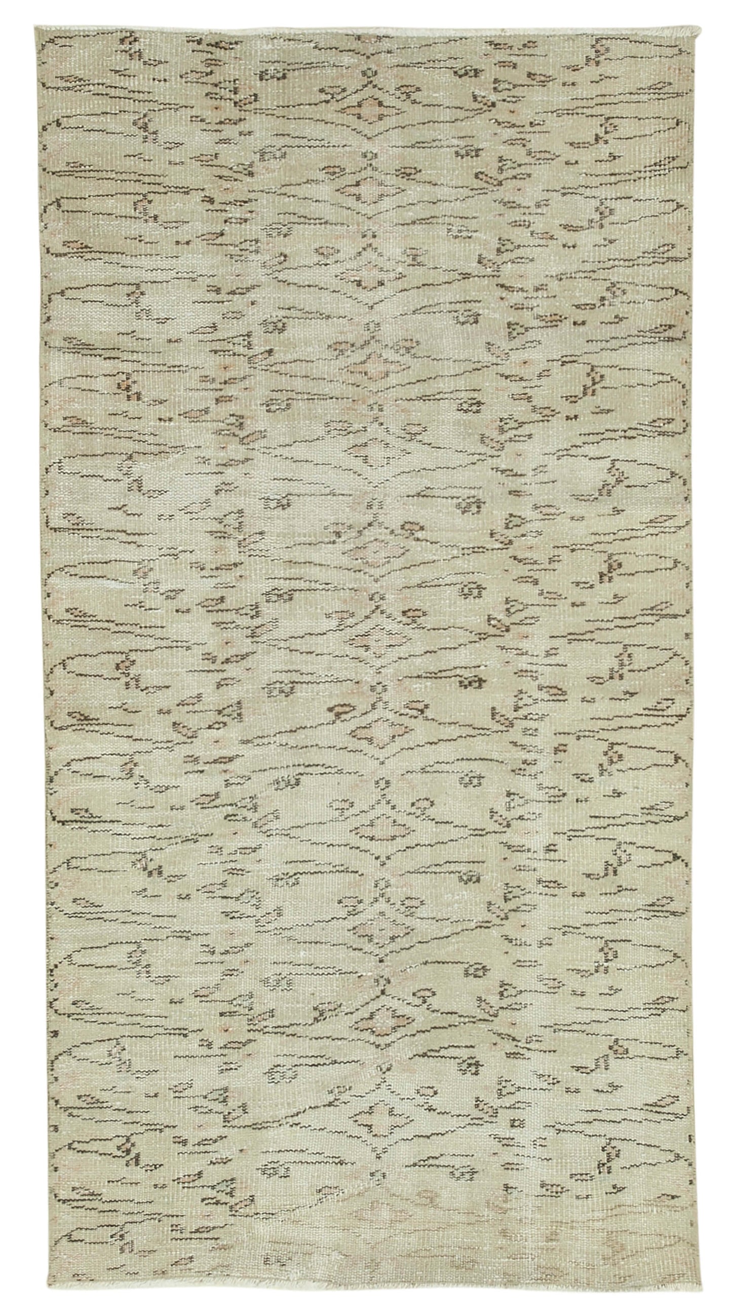 3x6 Beige Overdyed Rug - 31182