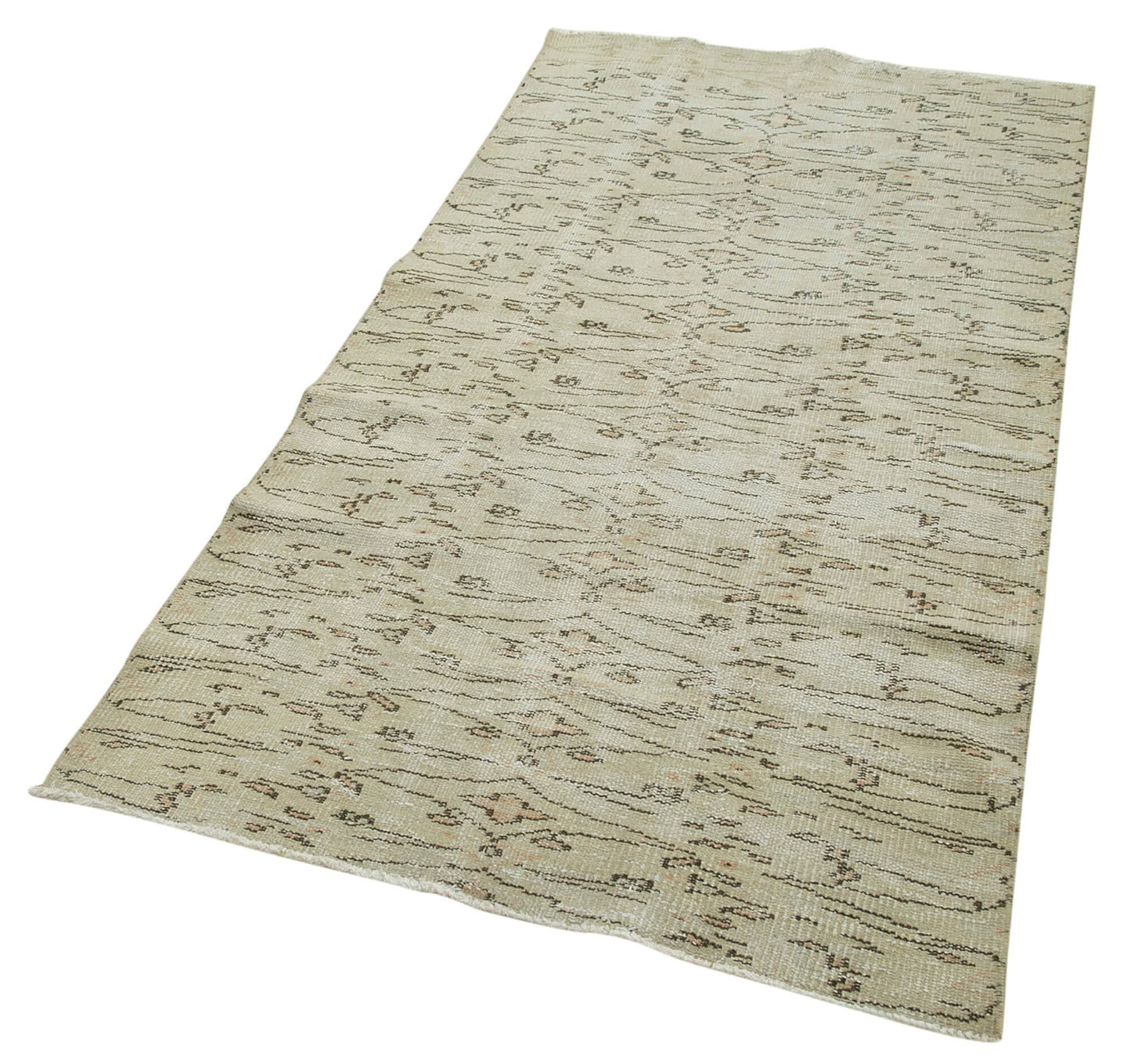 3x6 Beige Overdyed Rug - 31182