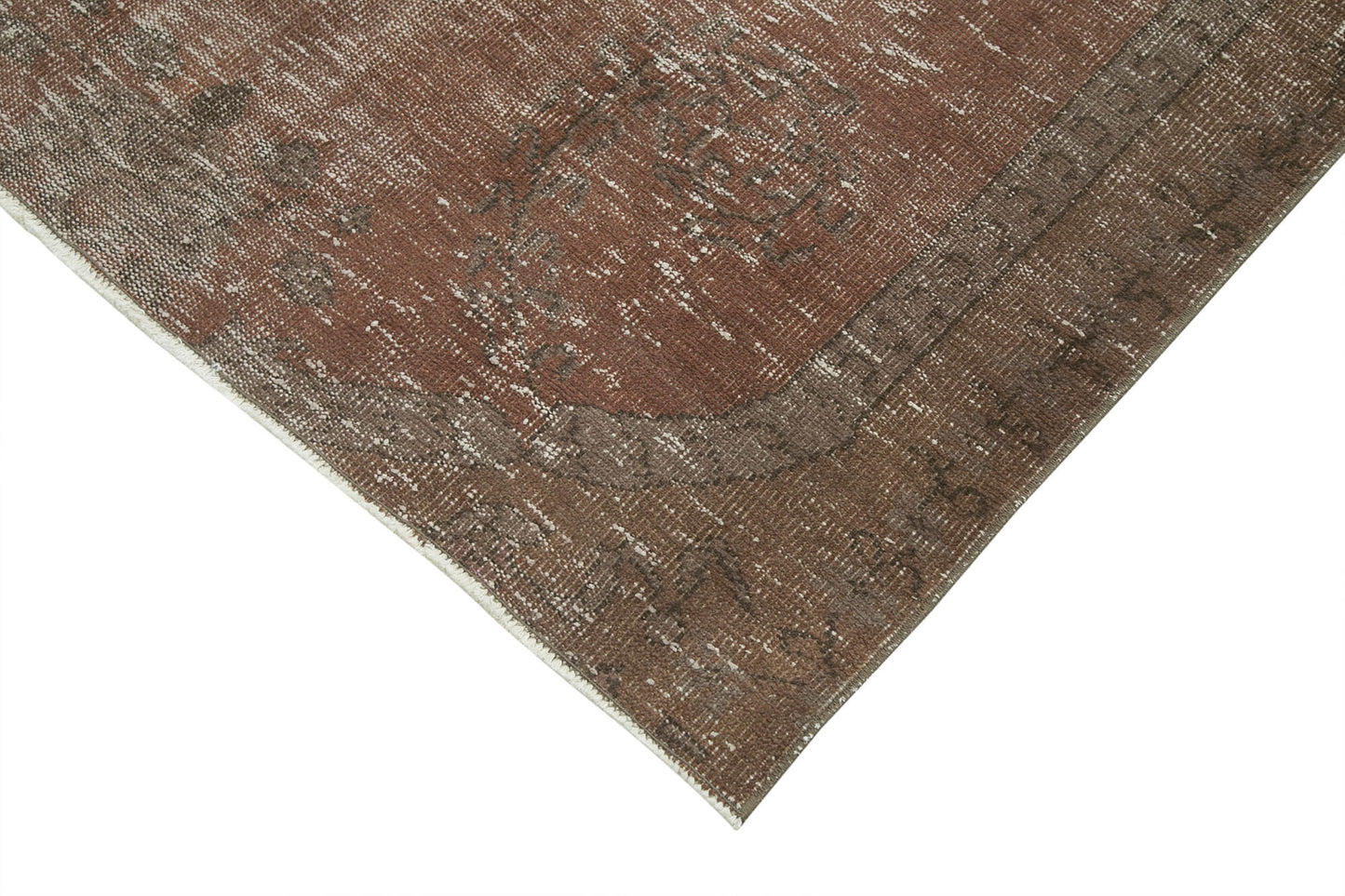 4x7 Brown Overdyed Rug - 31183